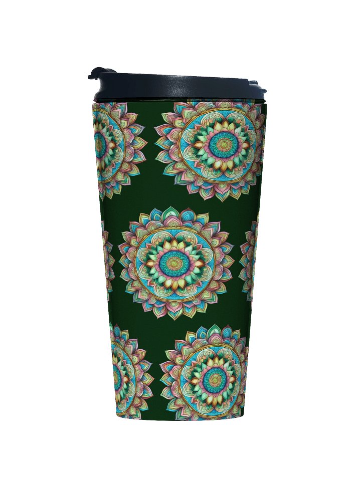 Autumn Bloom Mandala - Stainless Steel Travel Mug product image (1)