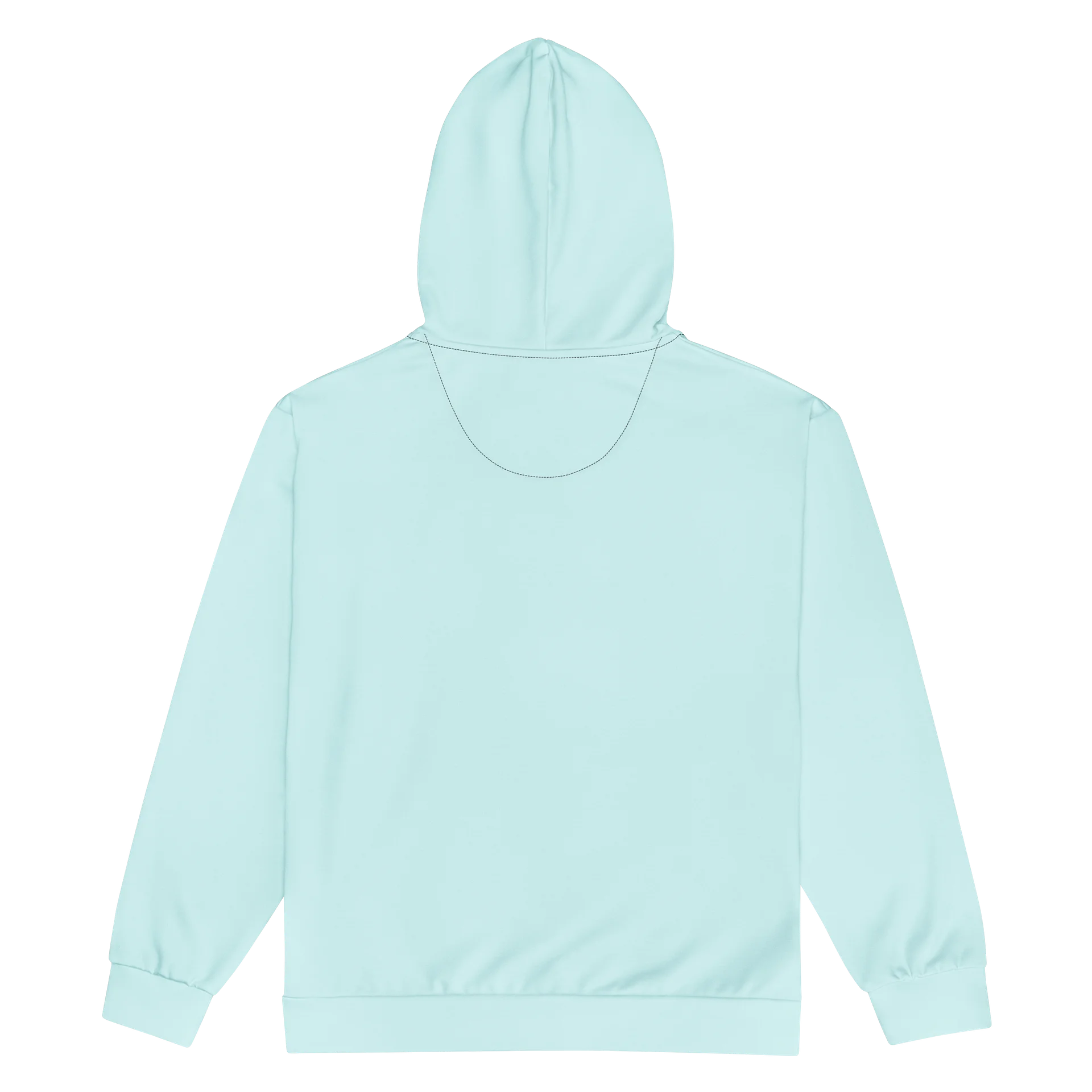 Sky Blue All-Over Print Zip Hoodie product image (2)