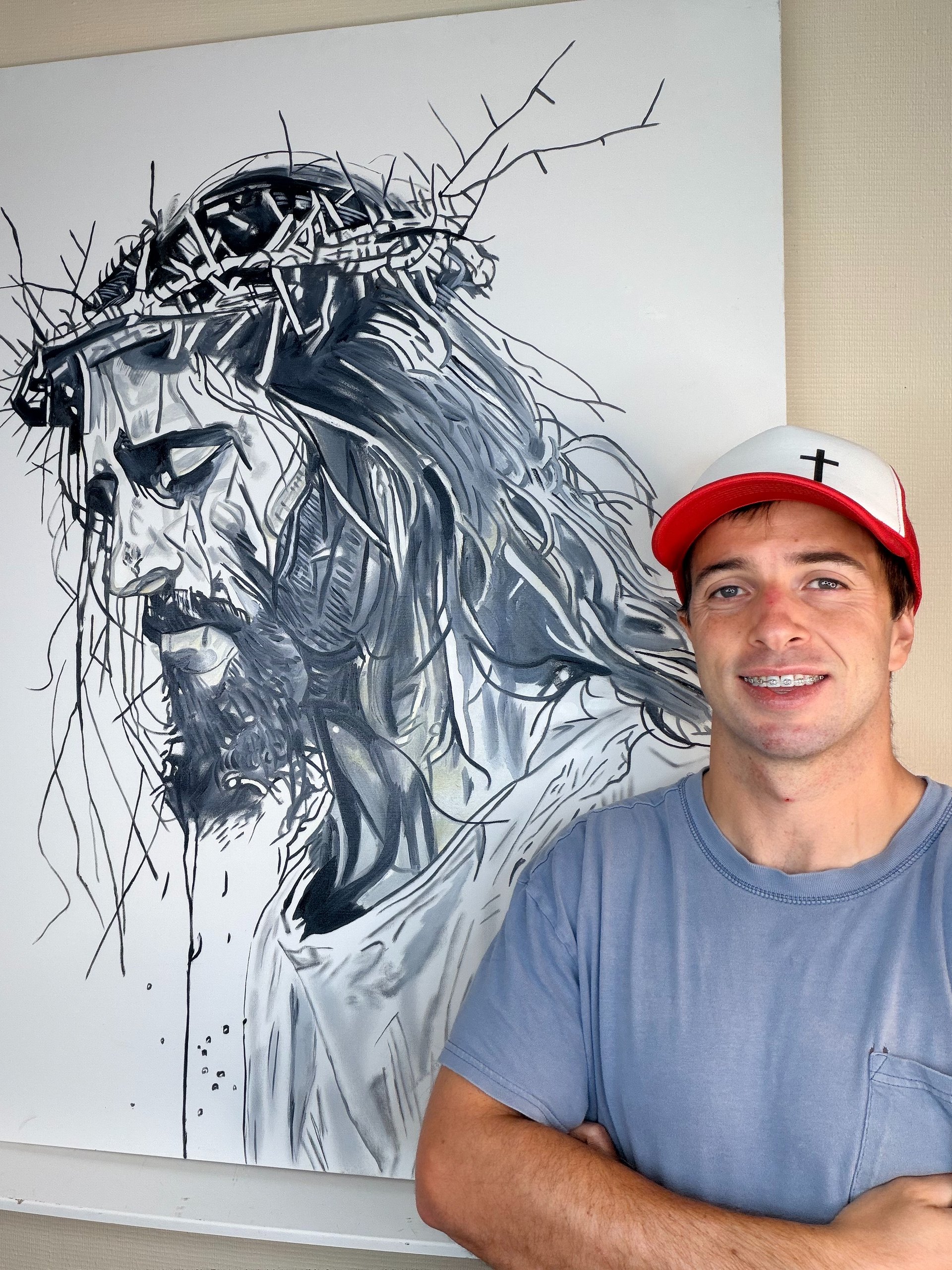 Jesus Christ by Warren Willowdale (Canvas Print) product image (2)