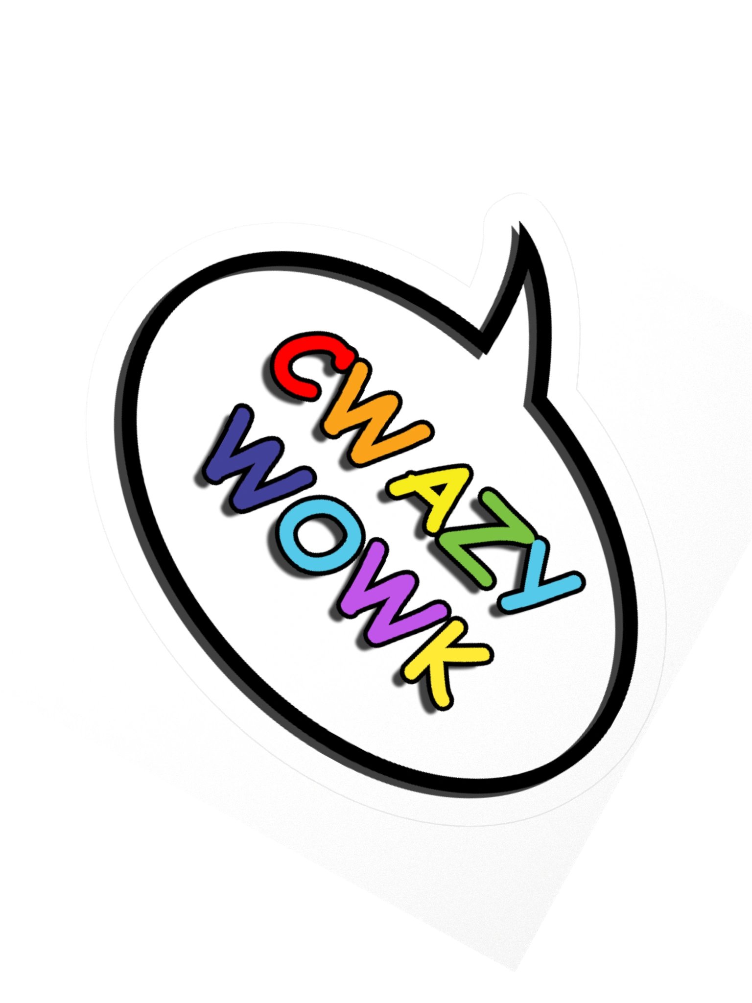 CWAZY WOWK Sticker product image (4)