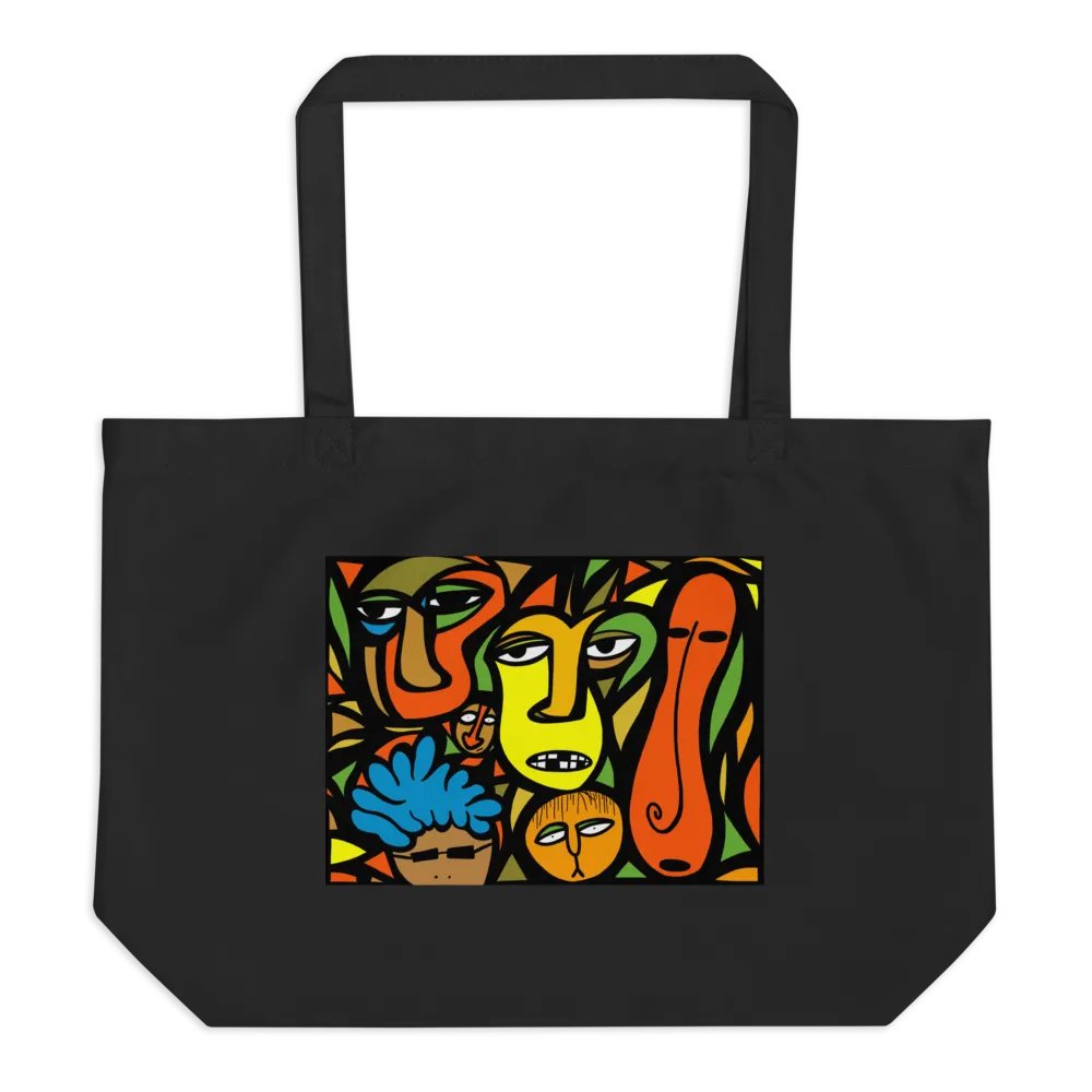 El Mural Tote Bag [Black] product image (1)