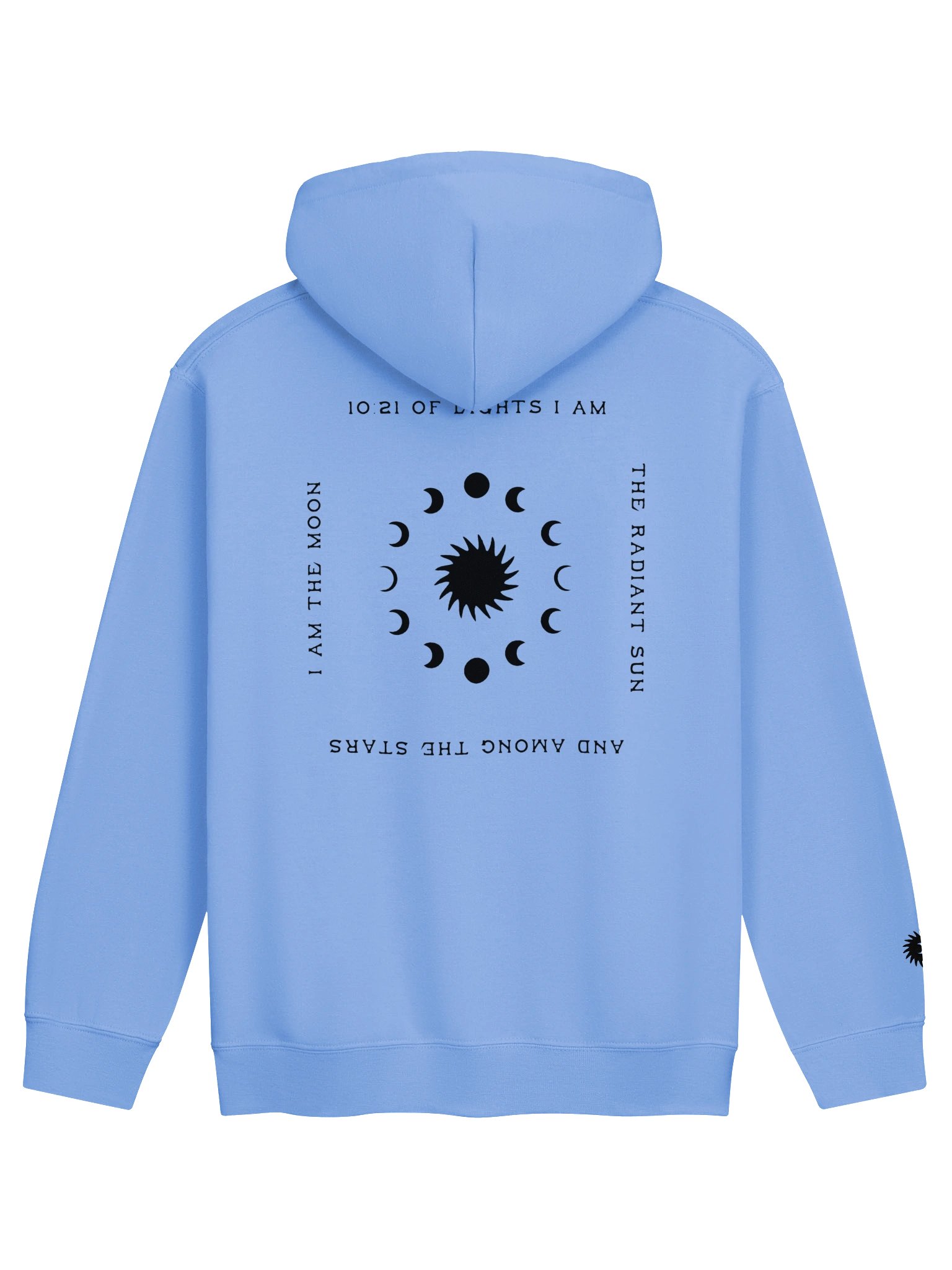 celestial 10:21 bhagavad gita hoodie product image (2)