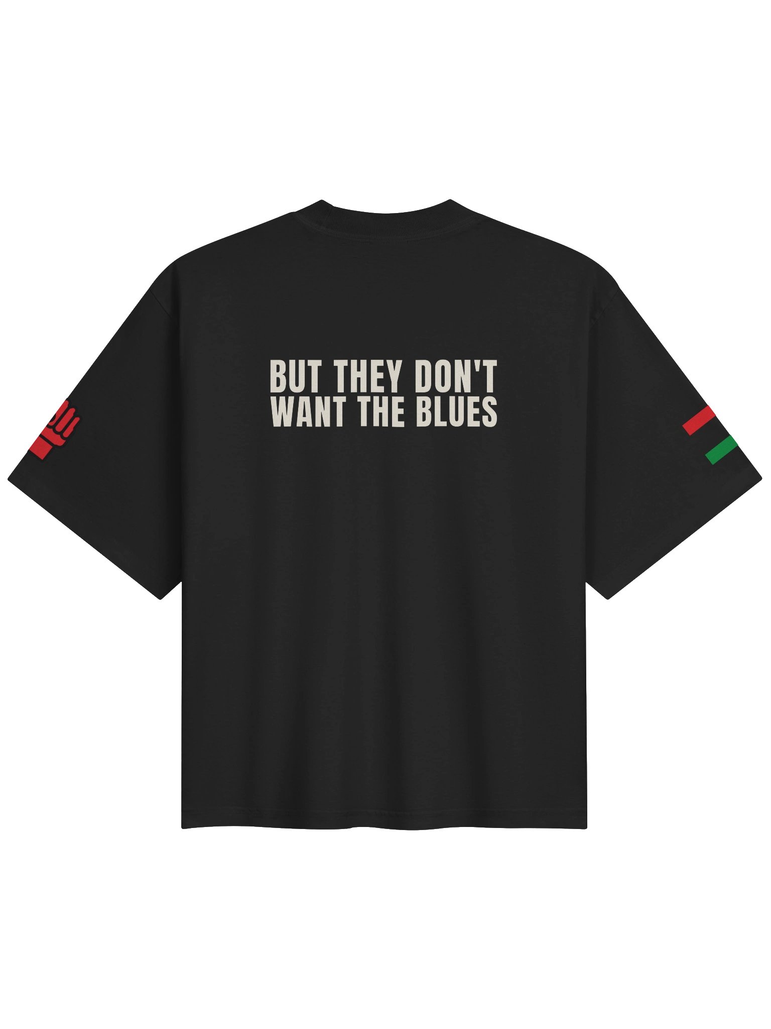 RHYTHM & BLUES — They Want The Rhythm · Tee · Black product image (2)