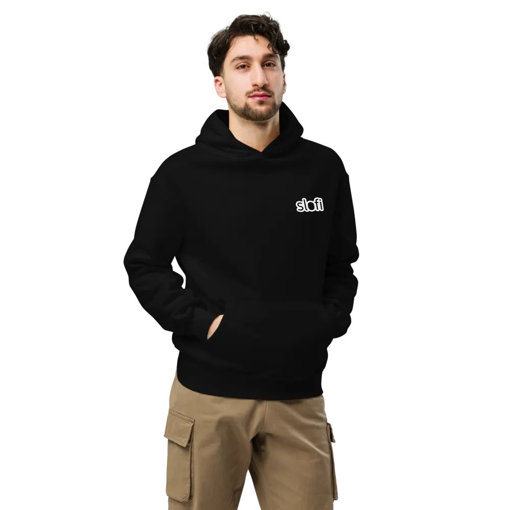 Slofi "Dark Mode" Text Hoodie product image (5)