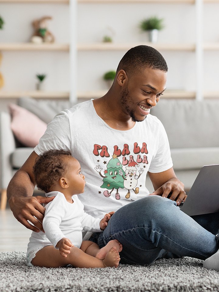 Fa La La La Holiday Cheer T-Shirt product image (2)