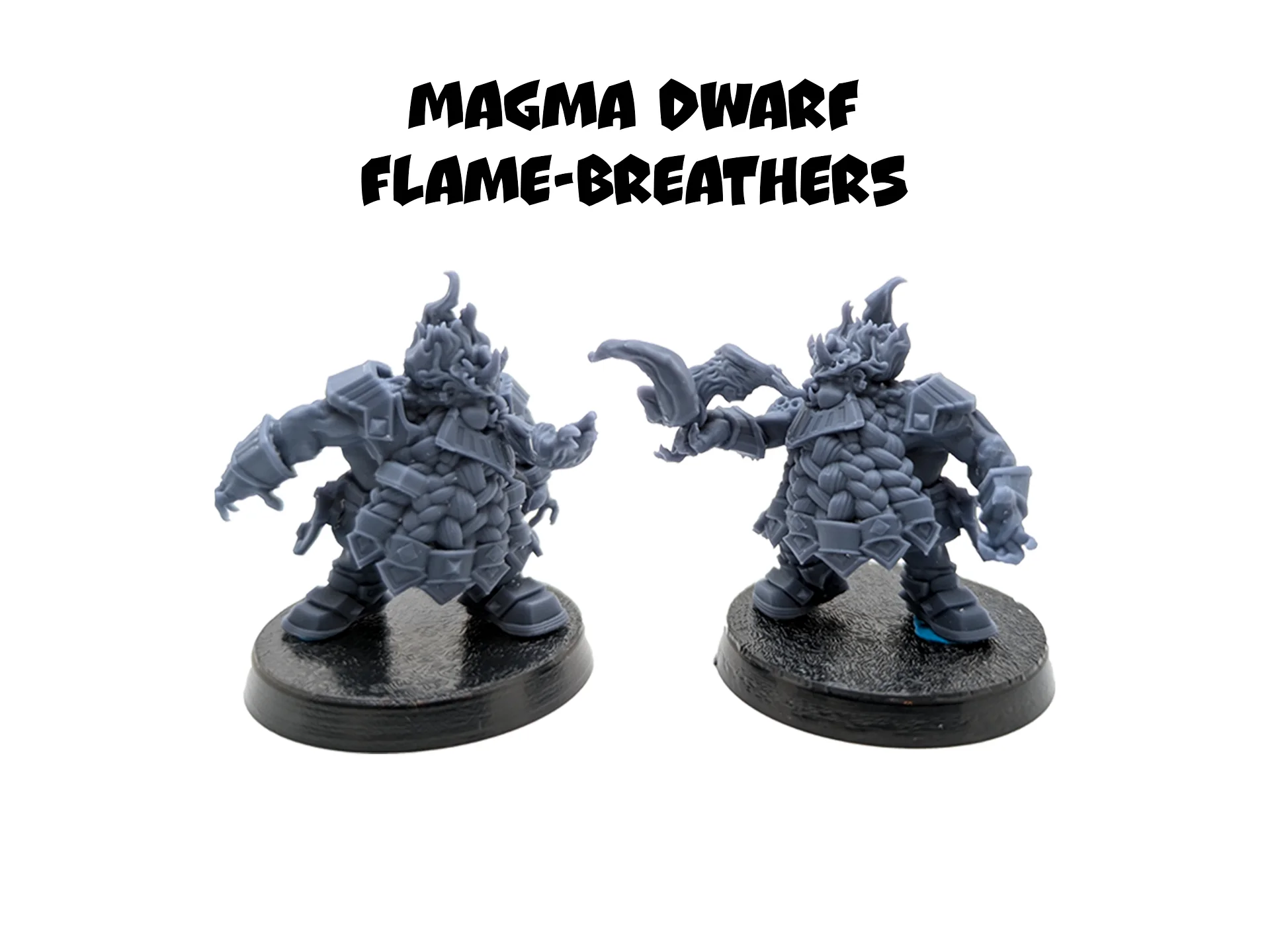 Magma Dwarf Flame-Breathers - UGNI Miniatures product image (1)