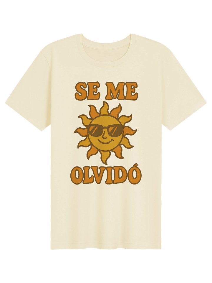 Se Me Olvidó Camiseta Unisex product image (1)