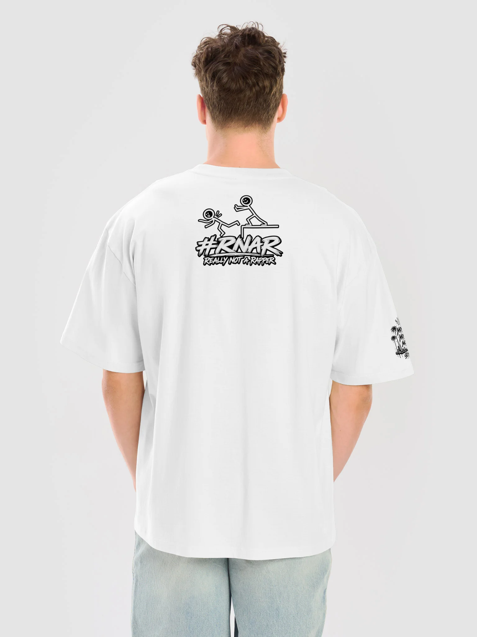 RNAR LGPRINT White T-Shirt product image (6)