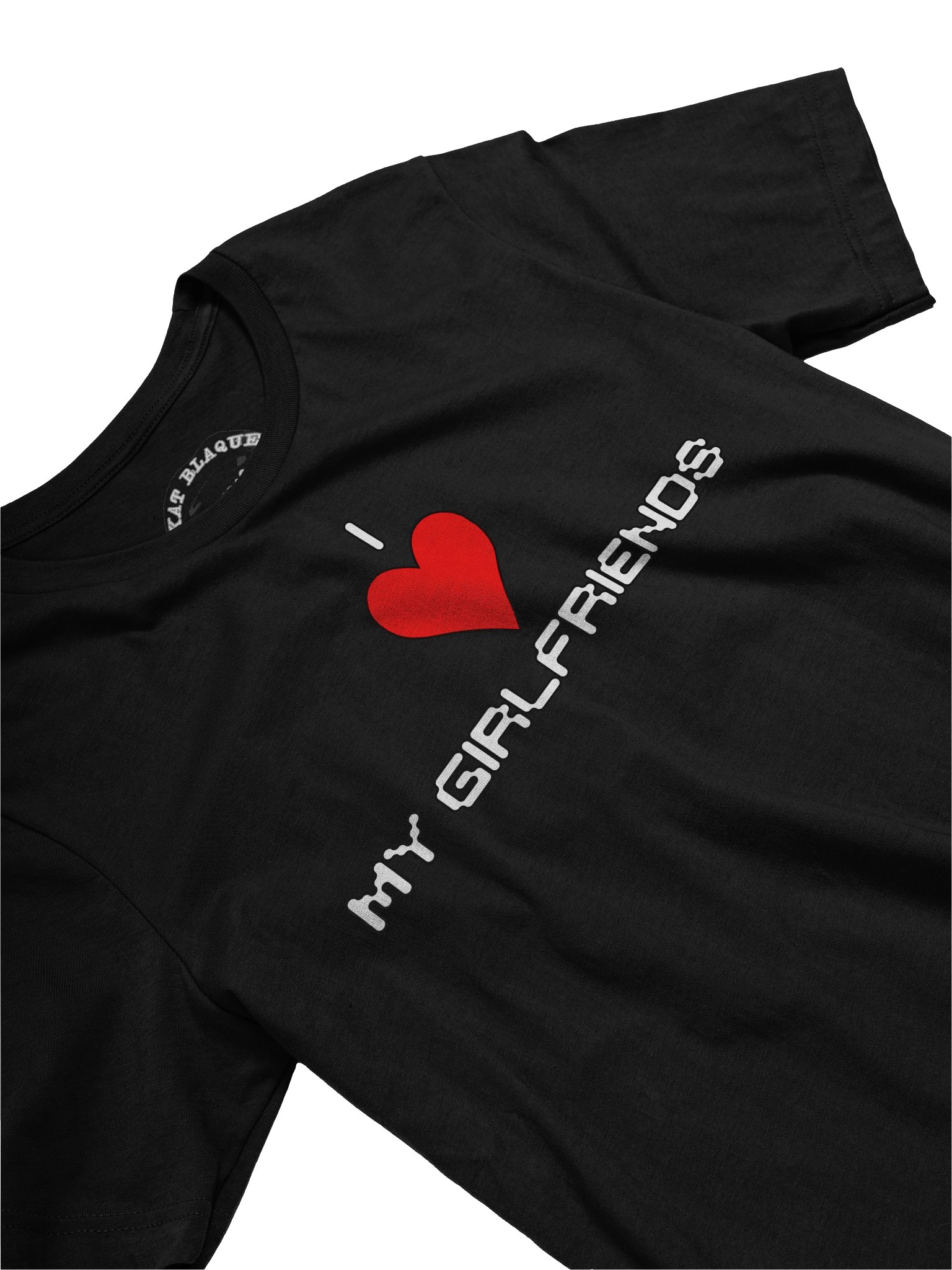 I Love My Girlfriends Super Soft White Ink Tee product image (27)