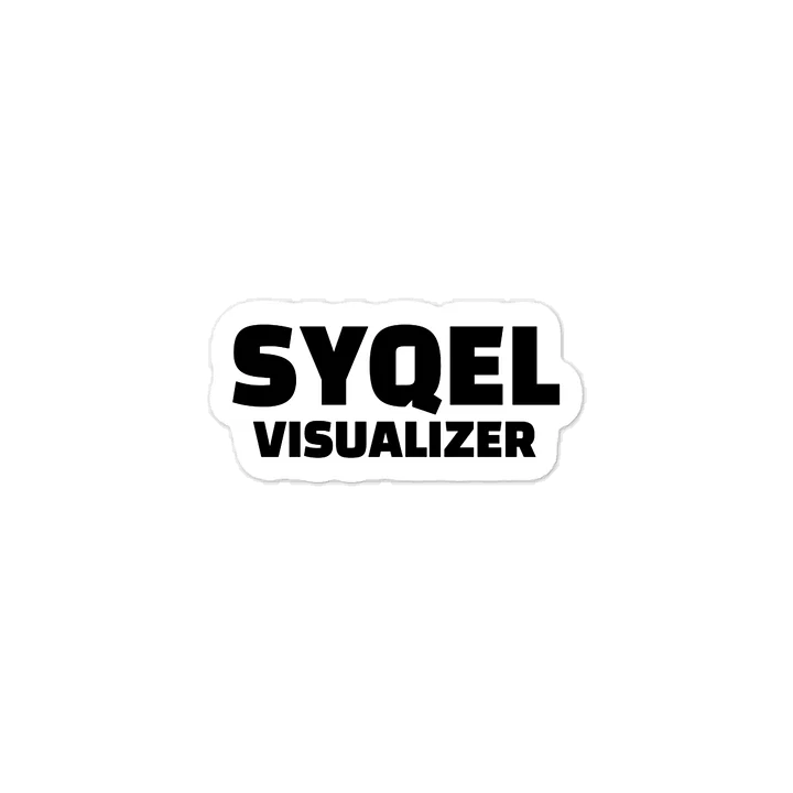 SYQEL Visualizer Pro Vinyl Decal product image (1)