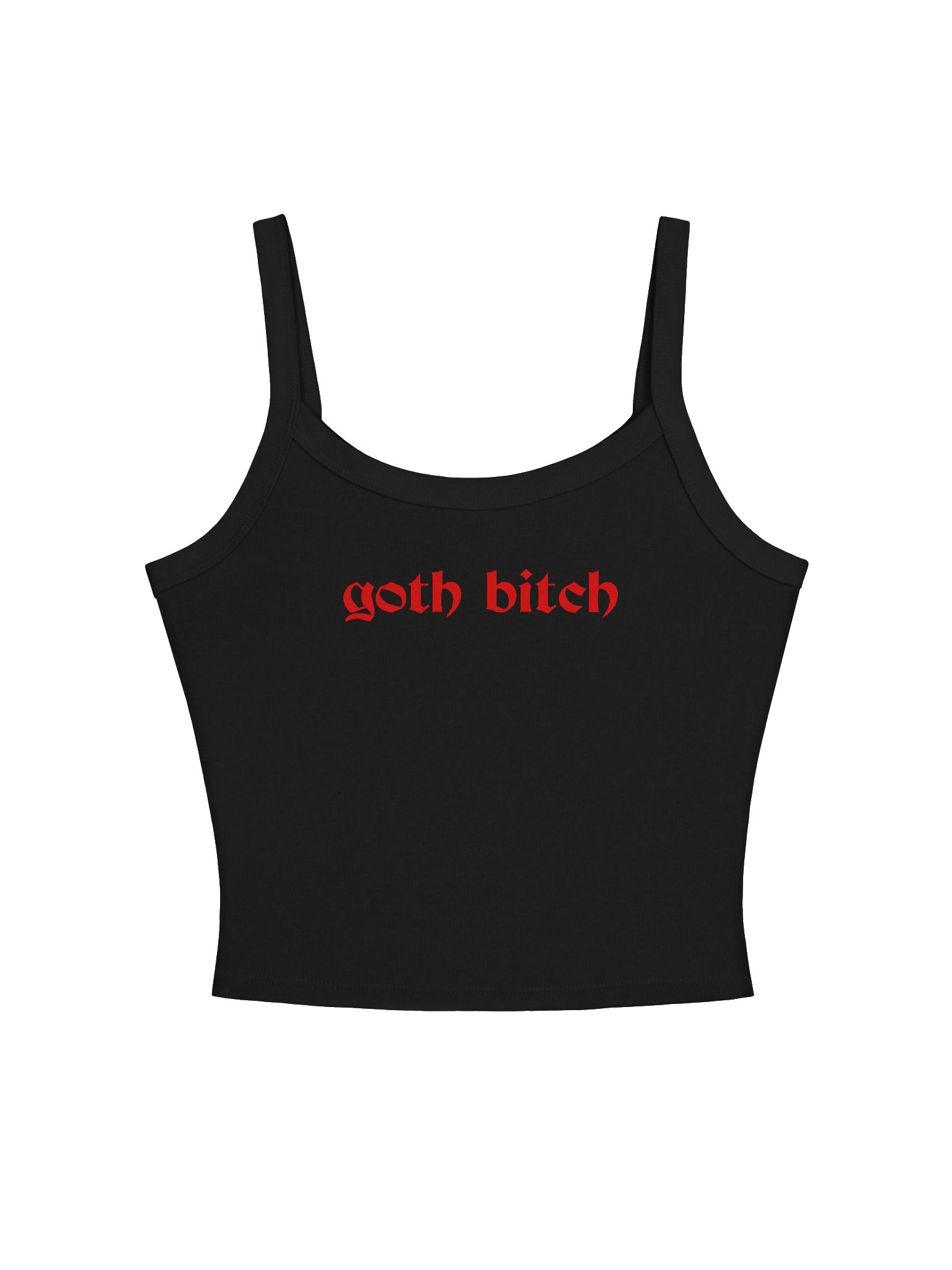 Goth Bitch Crop Tank product image (1)