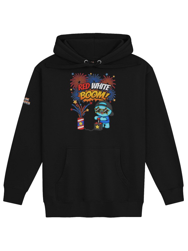 Red White Boom - Front Print Hoodie product image (1)