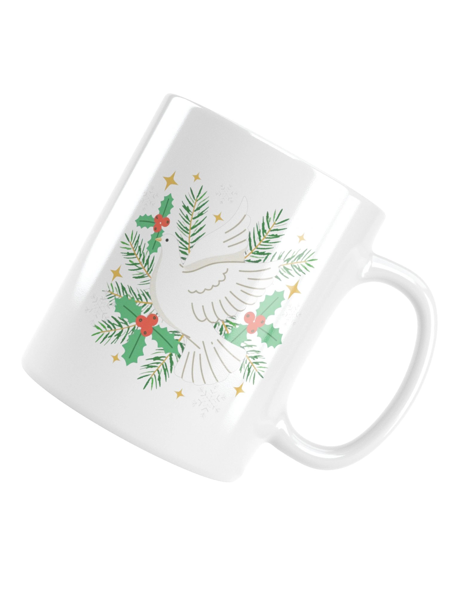 Holiday Dove and Pine Coffee Mug product image (16)