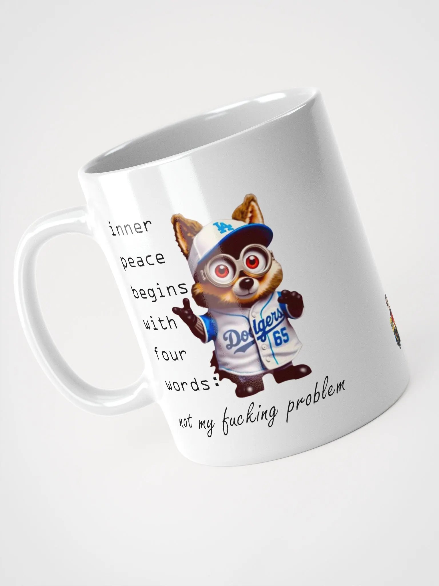 Inner Peace Dodgers Panda product image (3)