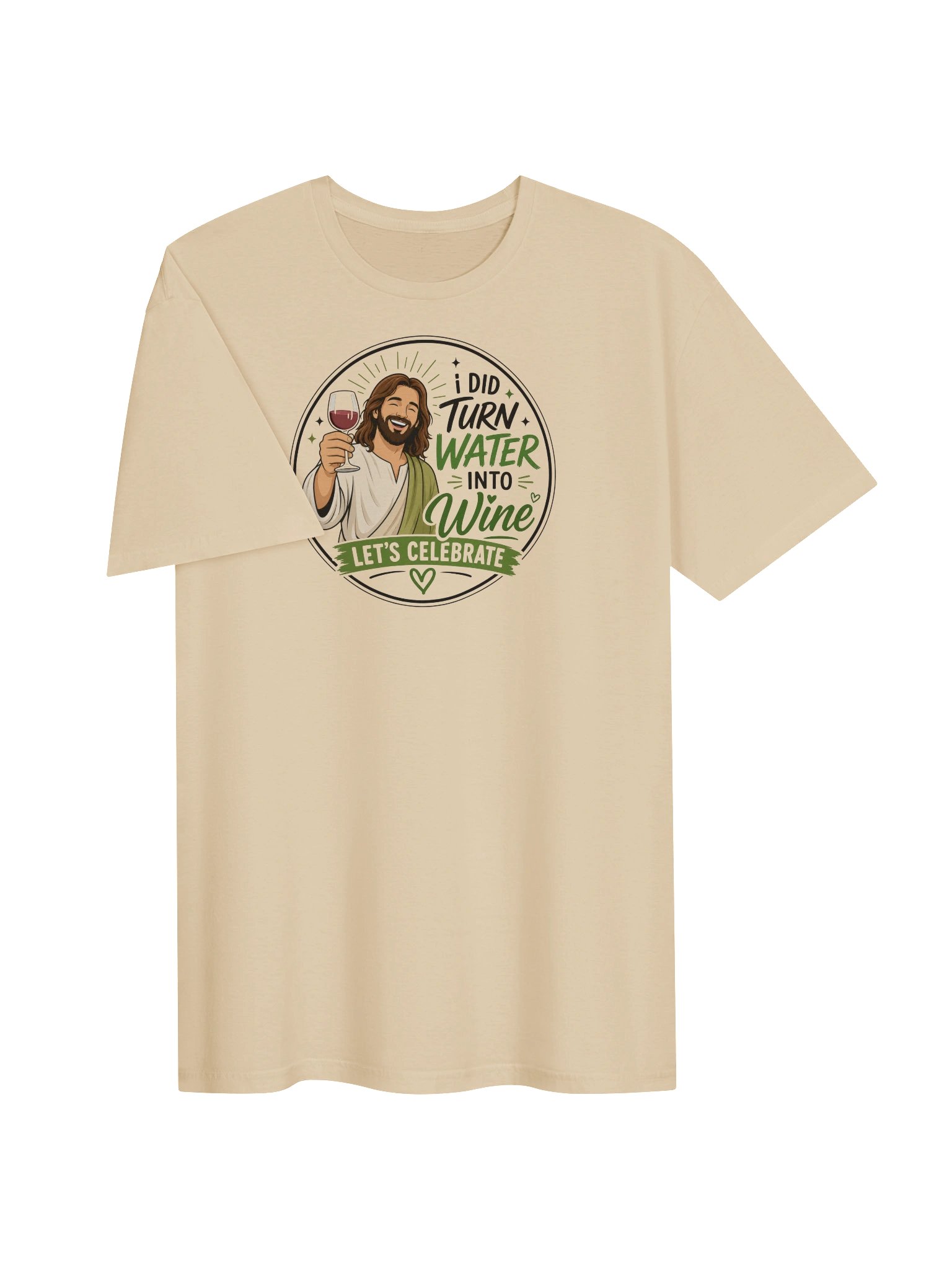 Water Into Wine Soft Unisex T product image (9)