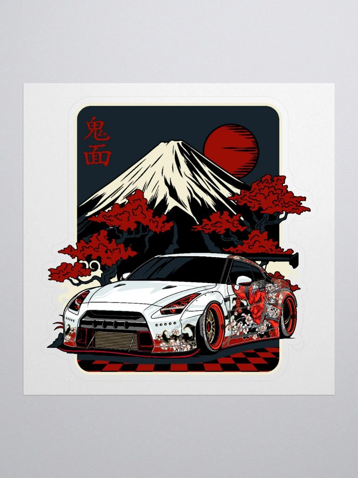 Oni Mask Sticker product image (1)