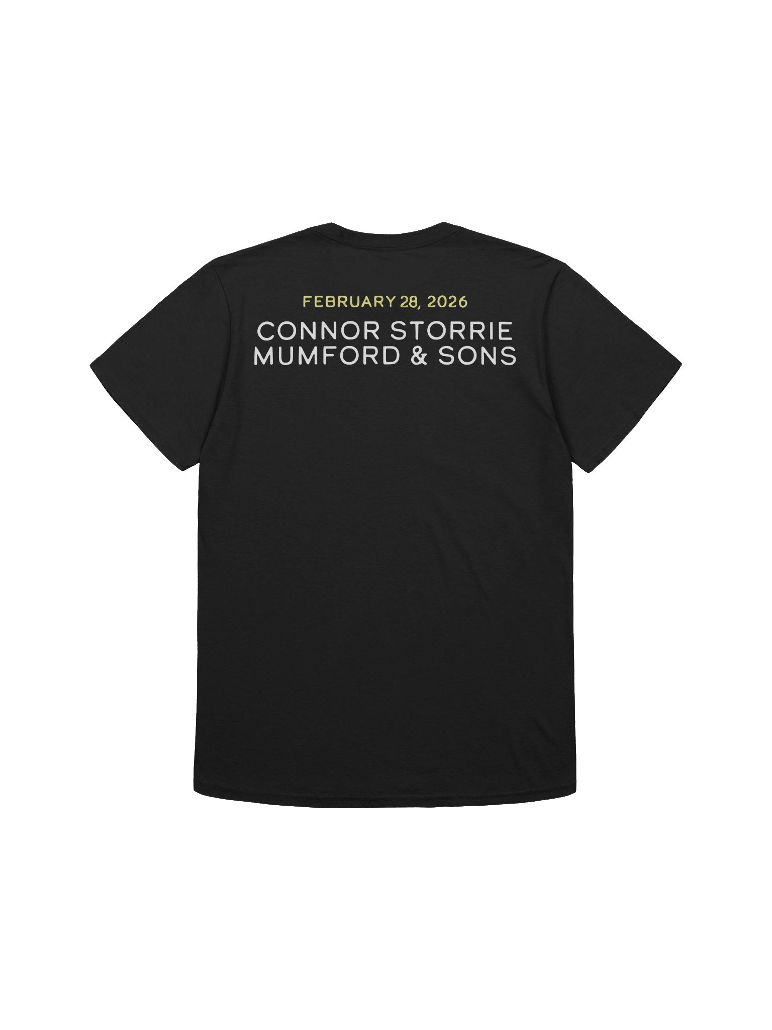 Connor Storrie Mumford and Sons February 28 2026 Shirt product image (2)