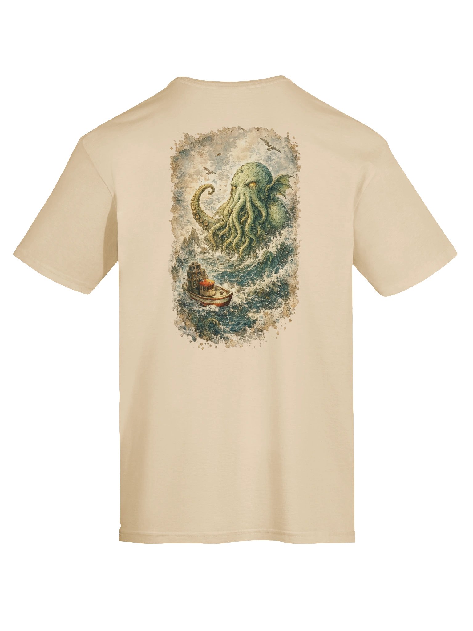 Tee-shirt Sub Dock Cthulhu PREMIUM product image (7)