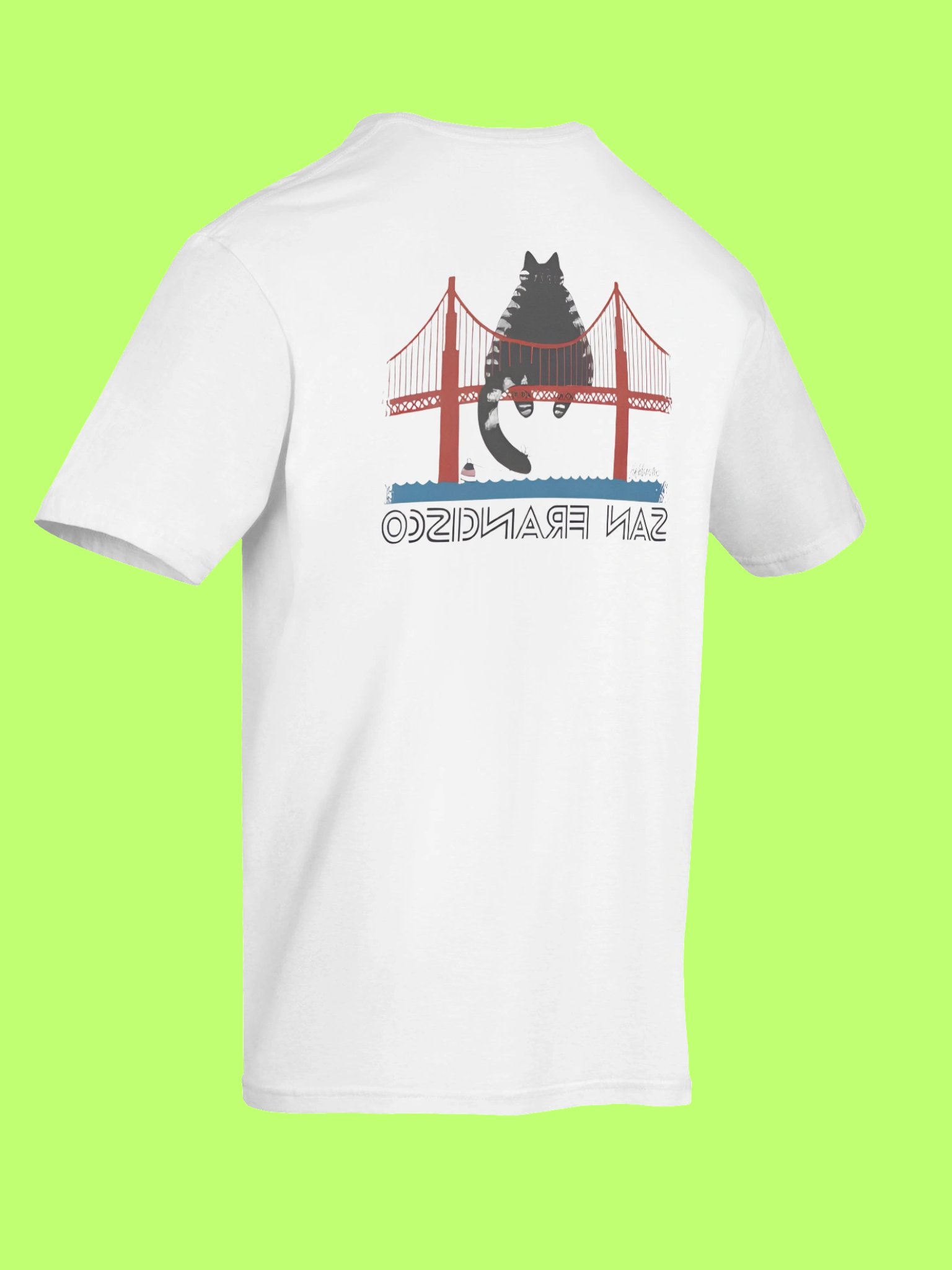 San Francisco Bridge Cat Shirt product image (116)