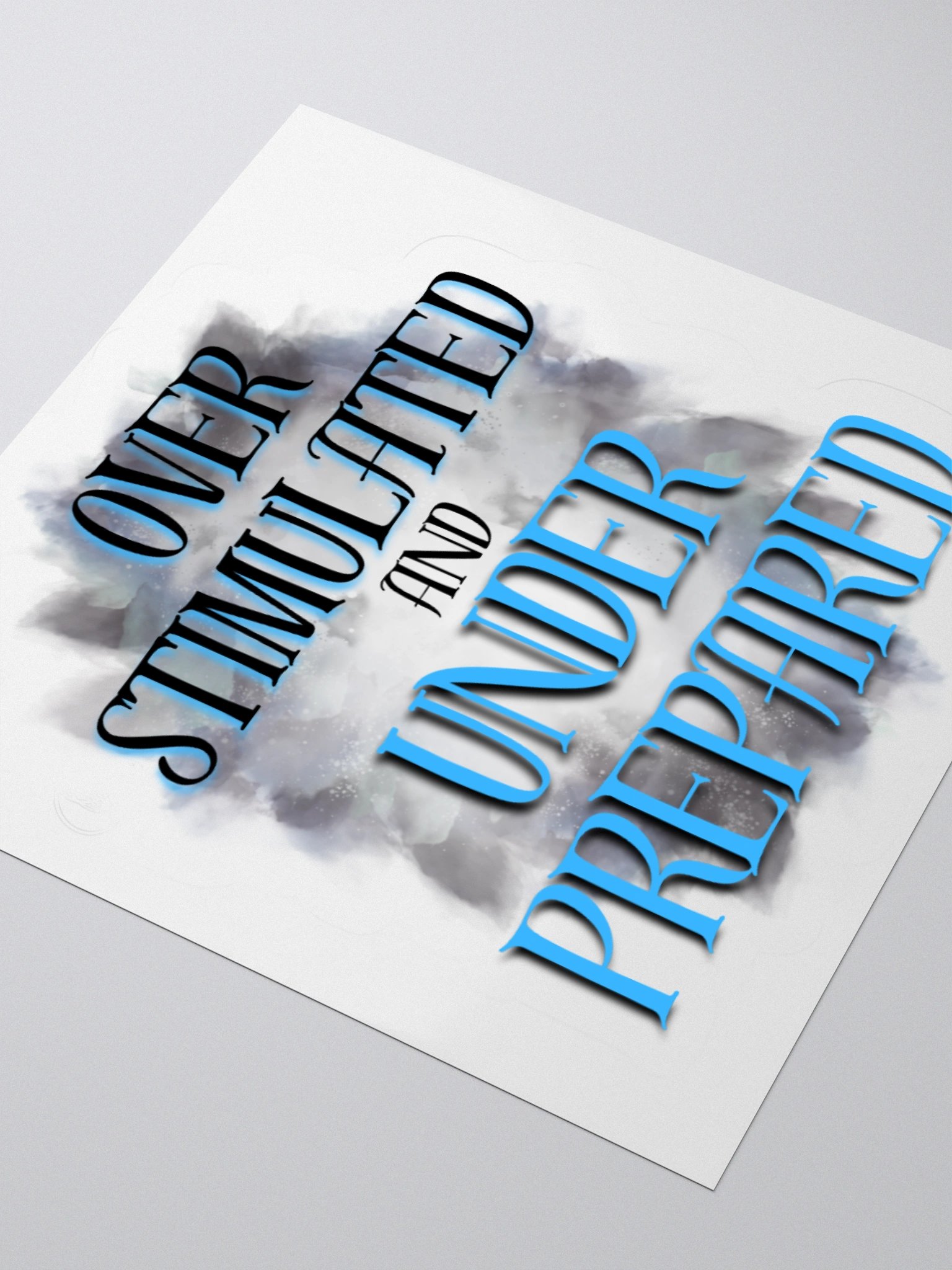 Overstimulated Sticker product image (3)