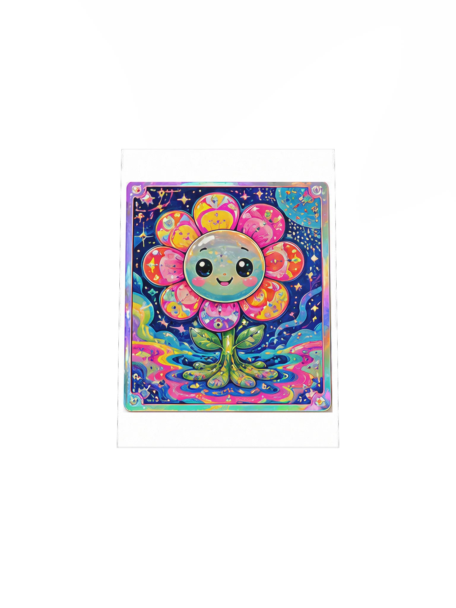 Cosmic Flower Matte Poster product image (8)