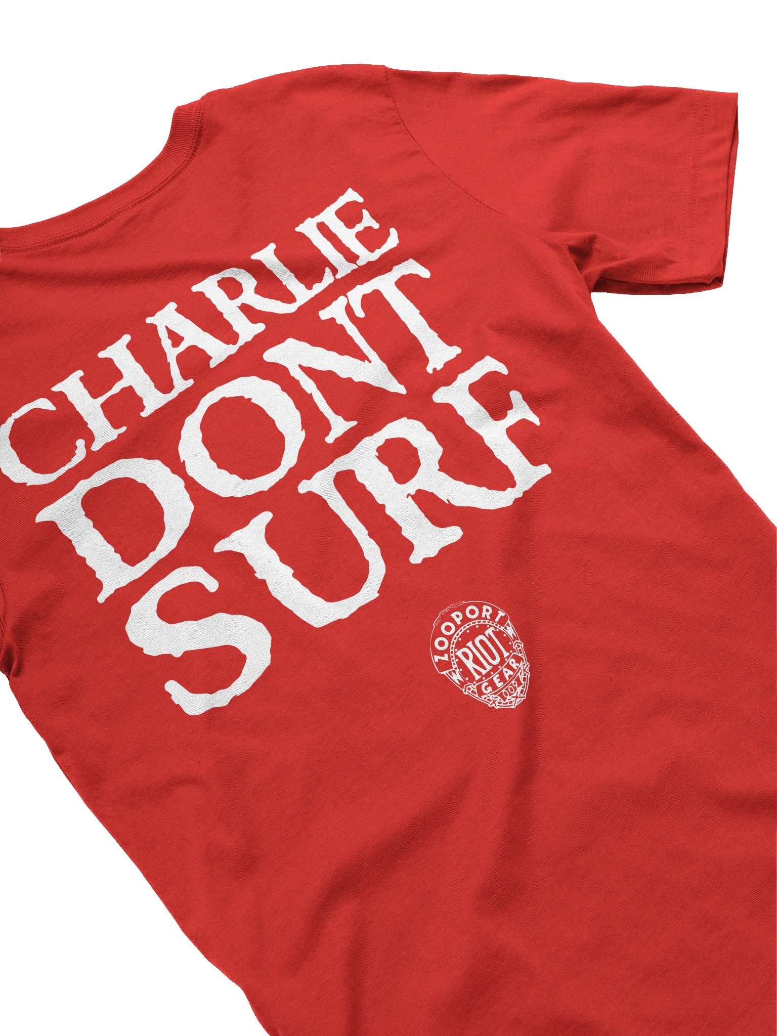 CHARLIE DONT SURF RED (AXL) TEE product image (2)