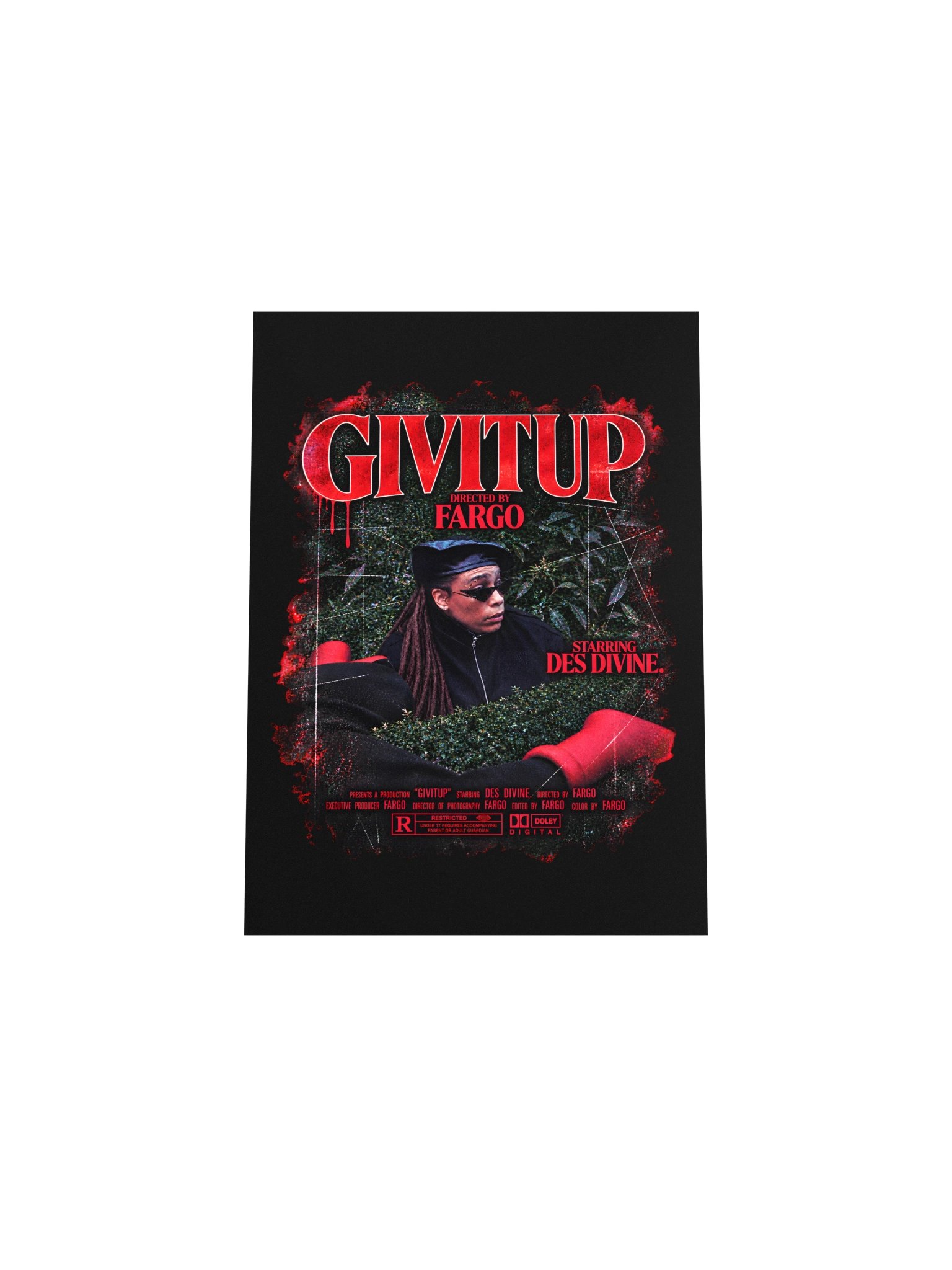 EXCLUSIVE VINTAGE GIVITUP DIRECTORS CUT MOVIE POSTER product image (30)