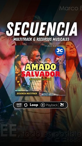 🎹🙌 ¡Dale más profundidad al sonido de tu equipo de alabanza con el multitrack de “Amado Salvador (Synth Cover)”!

🎧 Escucha l...