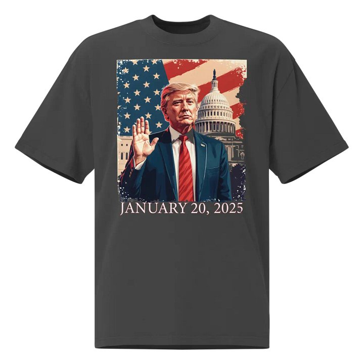 Donald Trump Oath of Office 47th President T-Shirt product image (1)