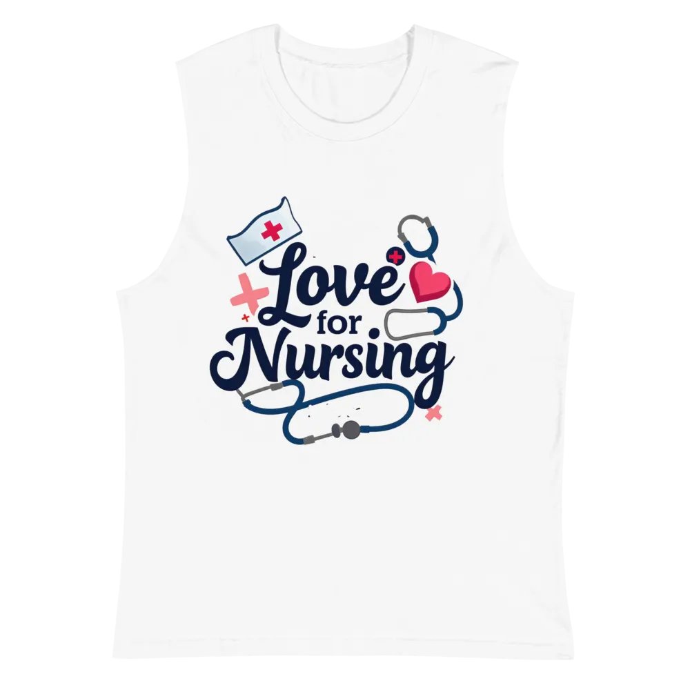 Nurse Love Muscle Tank product image (2)