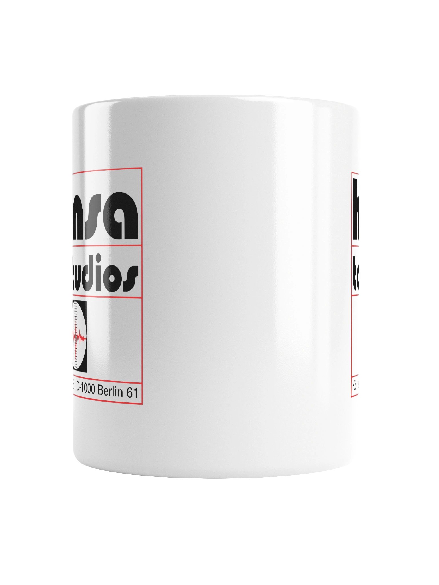 White Vintage Logo Ceramic Mug product image (2)