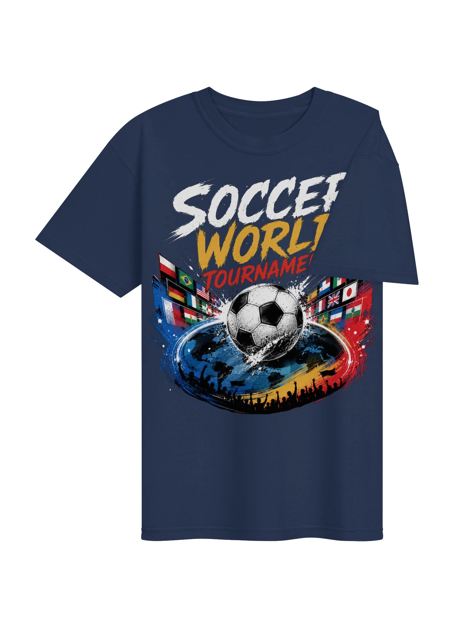 Soccer World Tournament T-Shirt – Global Fan Graphic Tee product image (7)