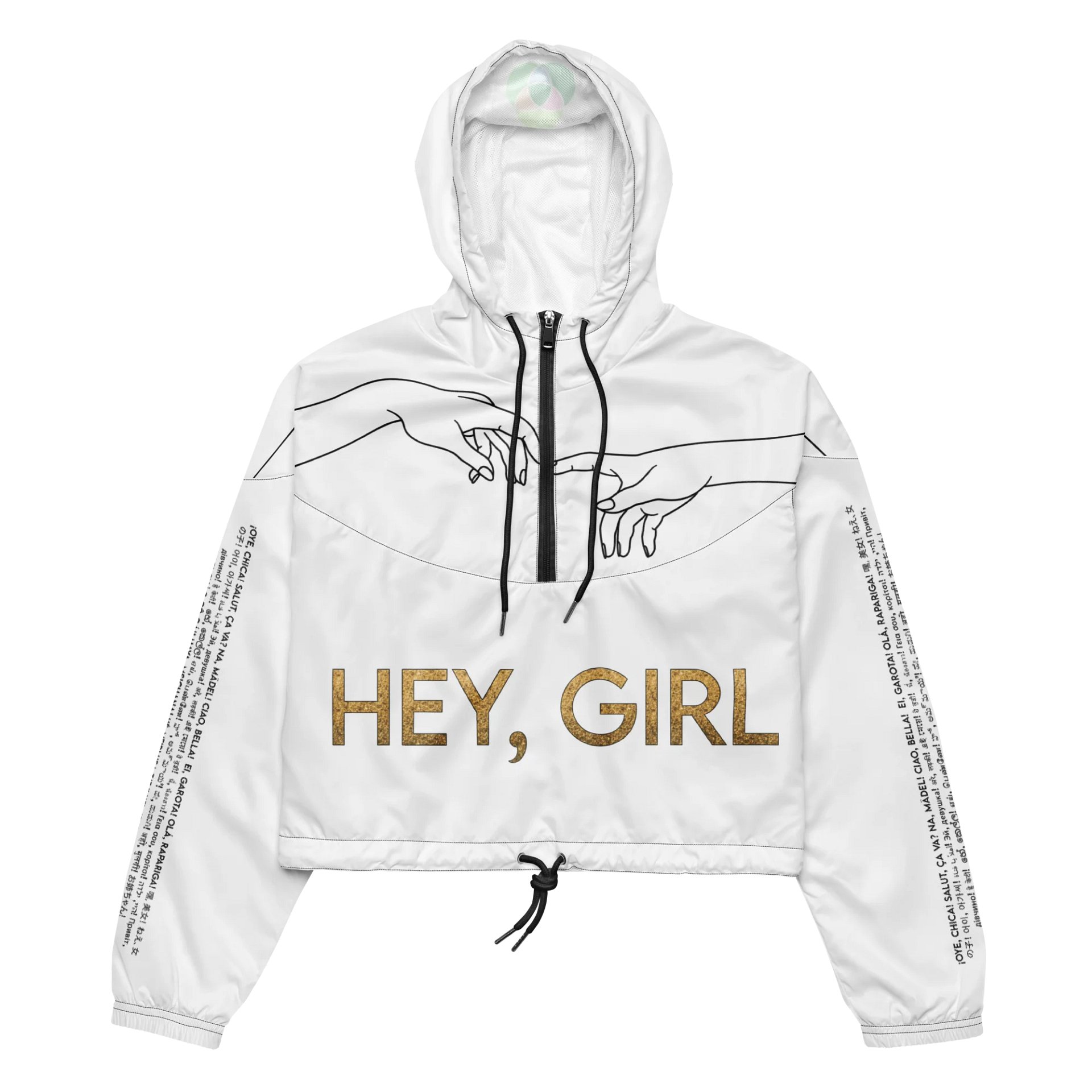Hey, Girl International Athletic Crop Hoodie product image (2)