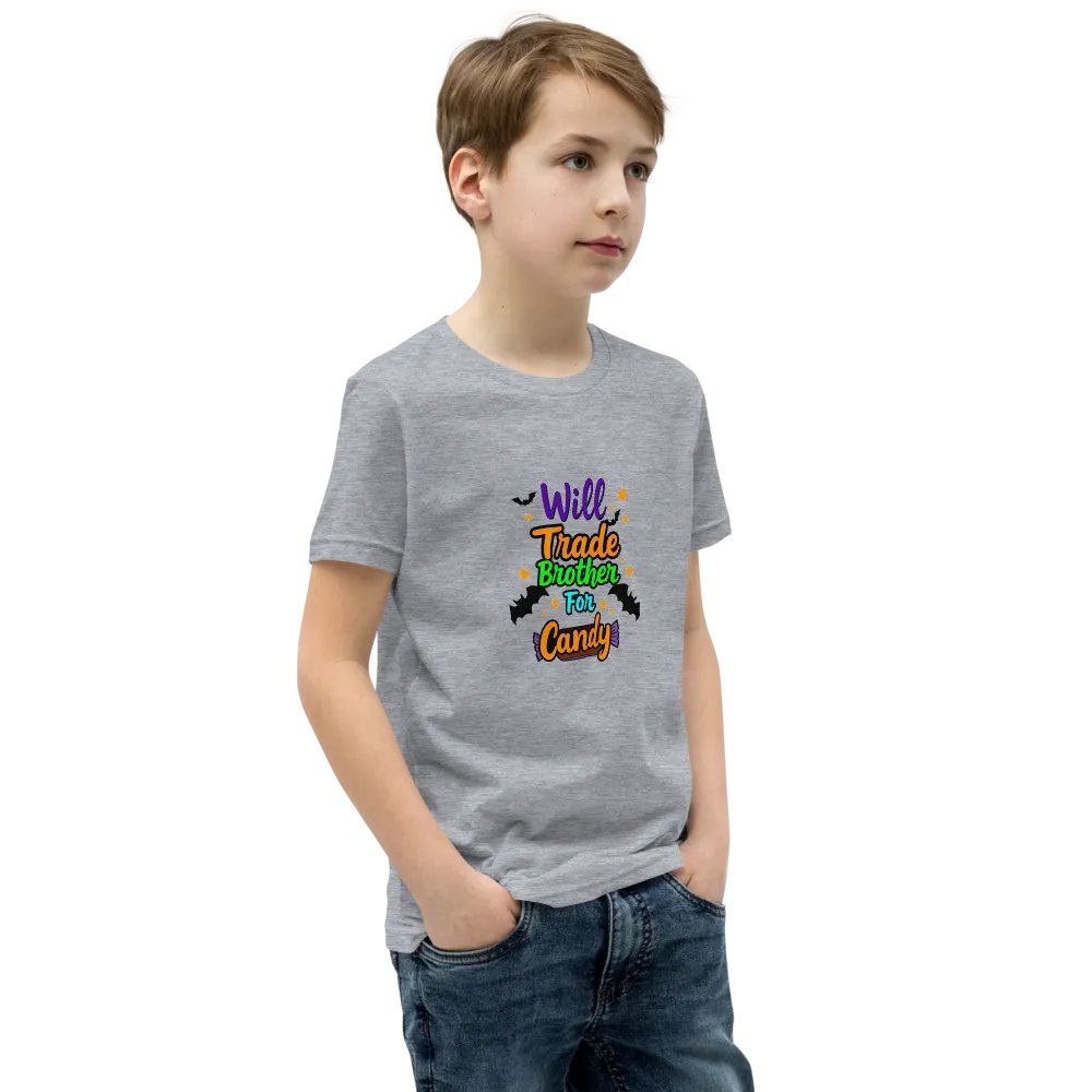 Will Trade Brother For Candy Youth T-shirt product image (3)