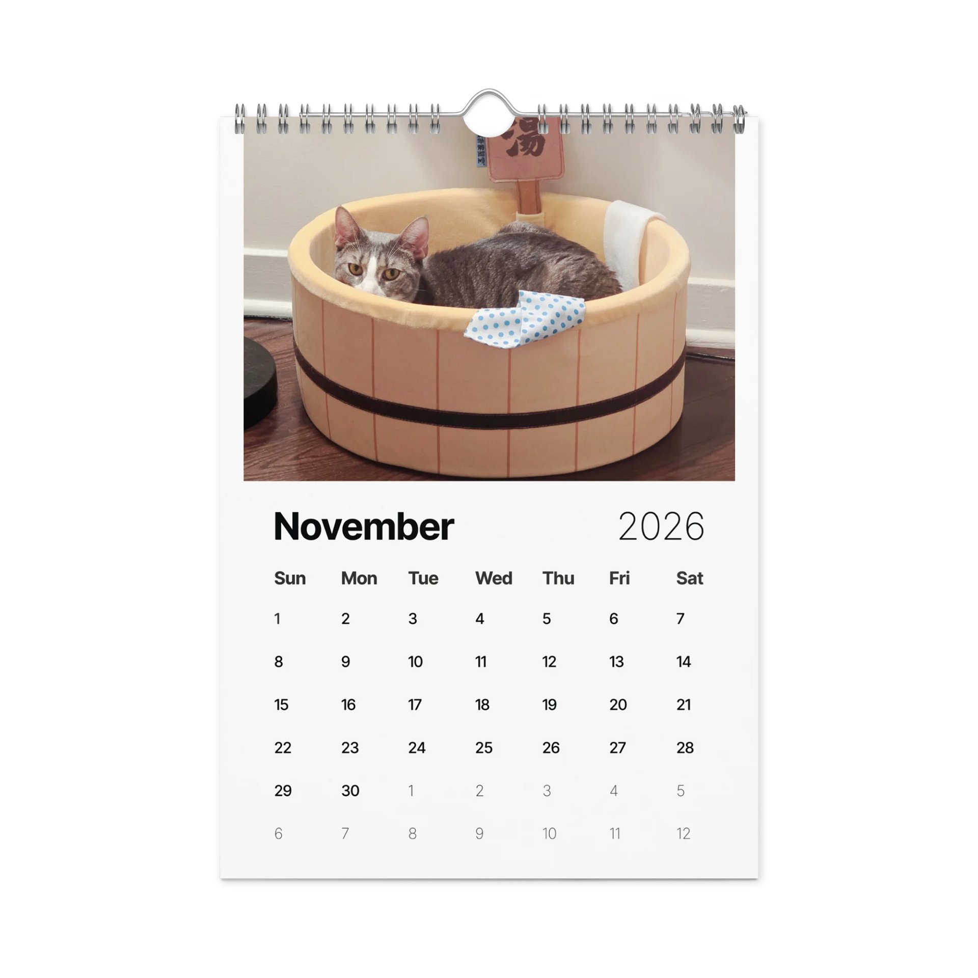 Mei & Mimi 2026 Wall Calendar product image (11)