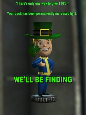 The Luck Bobblehead in Fallout 4 #fyp #reels #fallout4