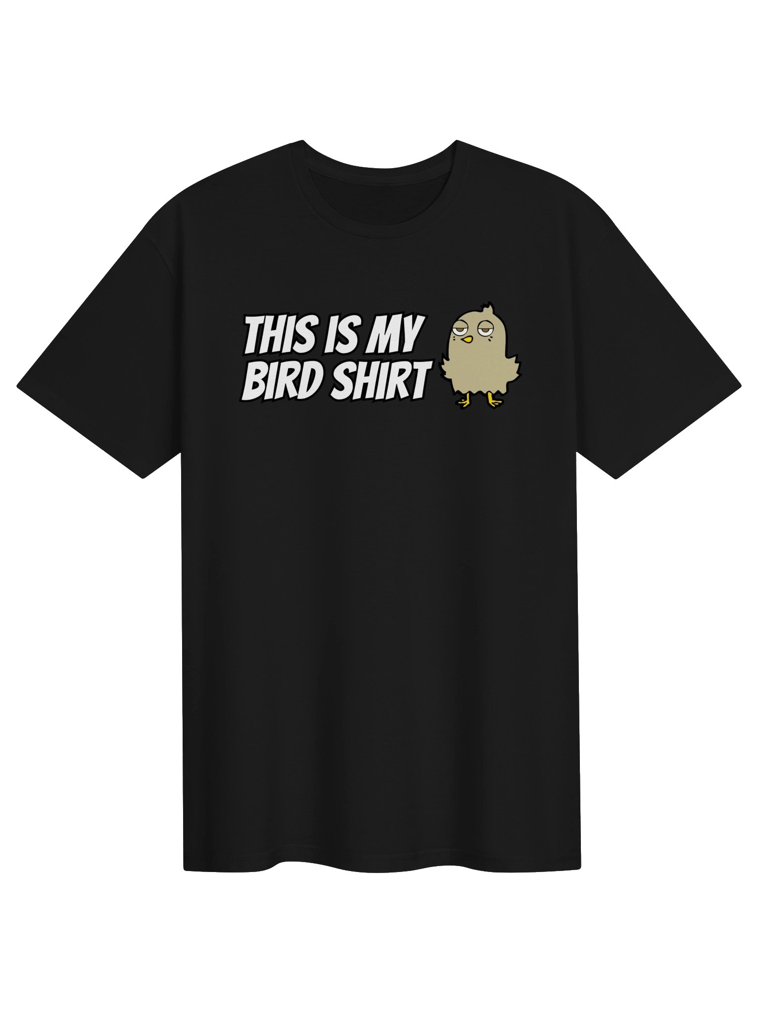 This Is My Bird Shirt – Funny Cartoon Graphic Tee for Birdwatchers product image (1)