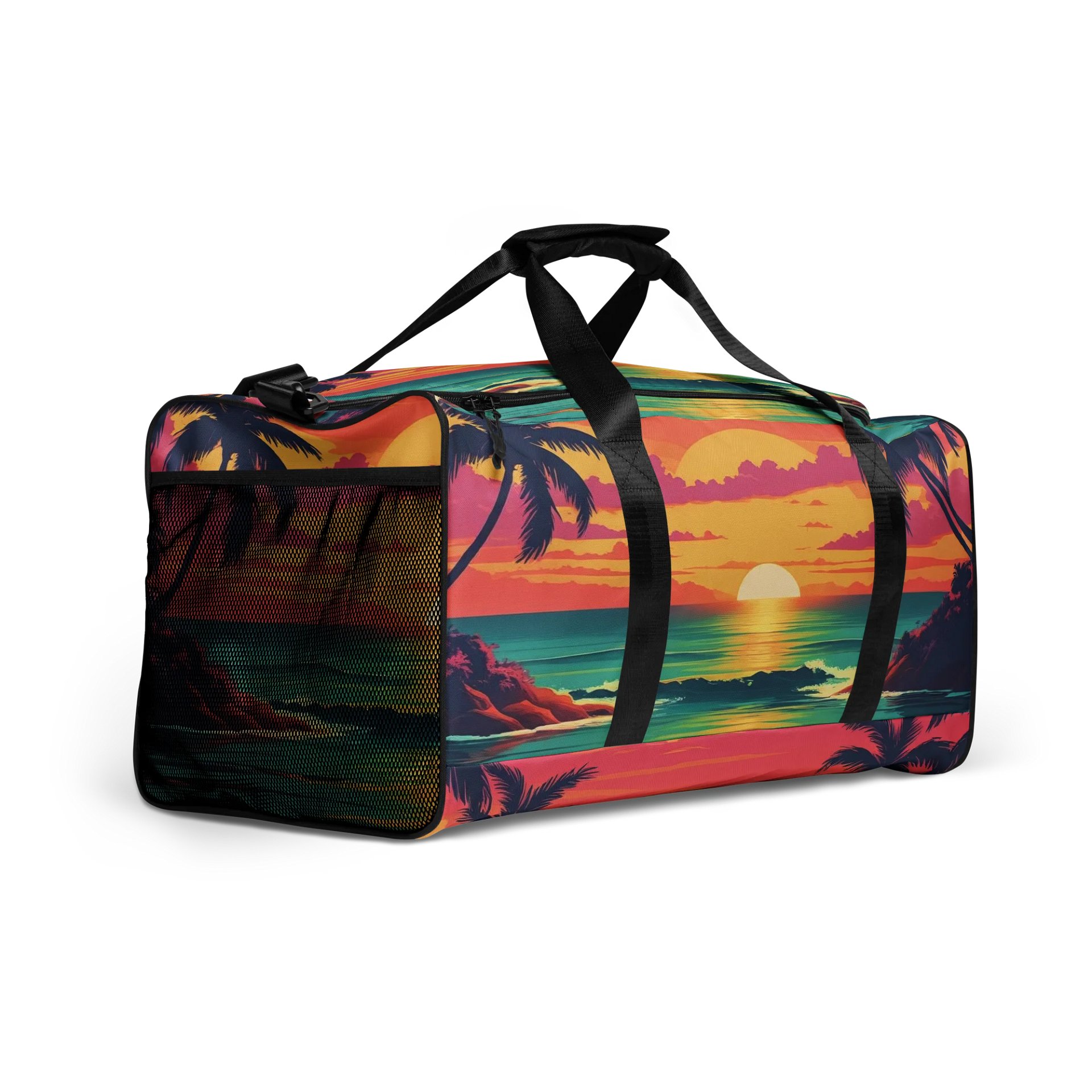 Tropical Sunset All-Over Duffle Bag product image (2)