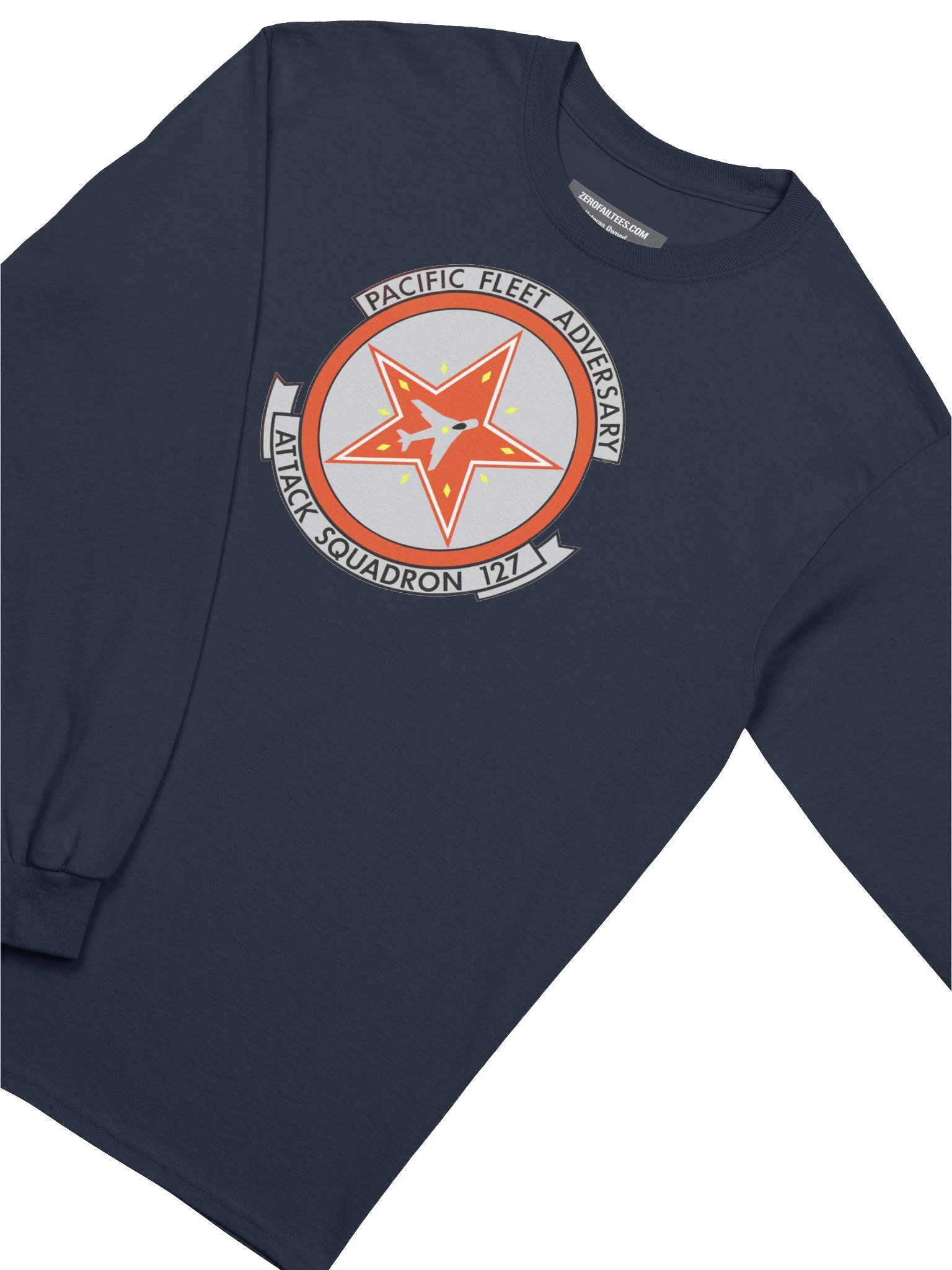 "VA-127 Cylons" Cotton Long Sleeve T-Shirt product image (25)