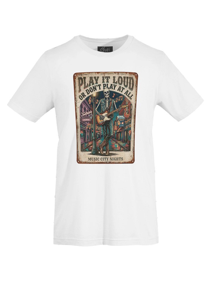 Play It Loud Or Don't Play At All - V1 Tee product image (31)