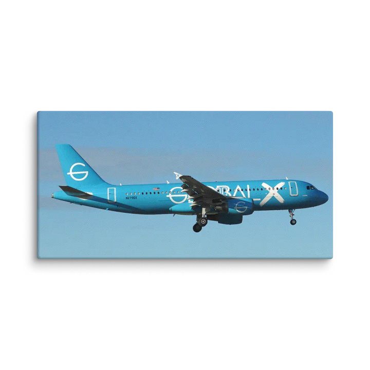 GlobalX Airbus A320 Canvas product image (1)