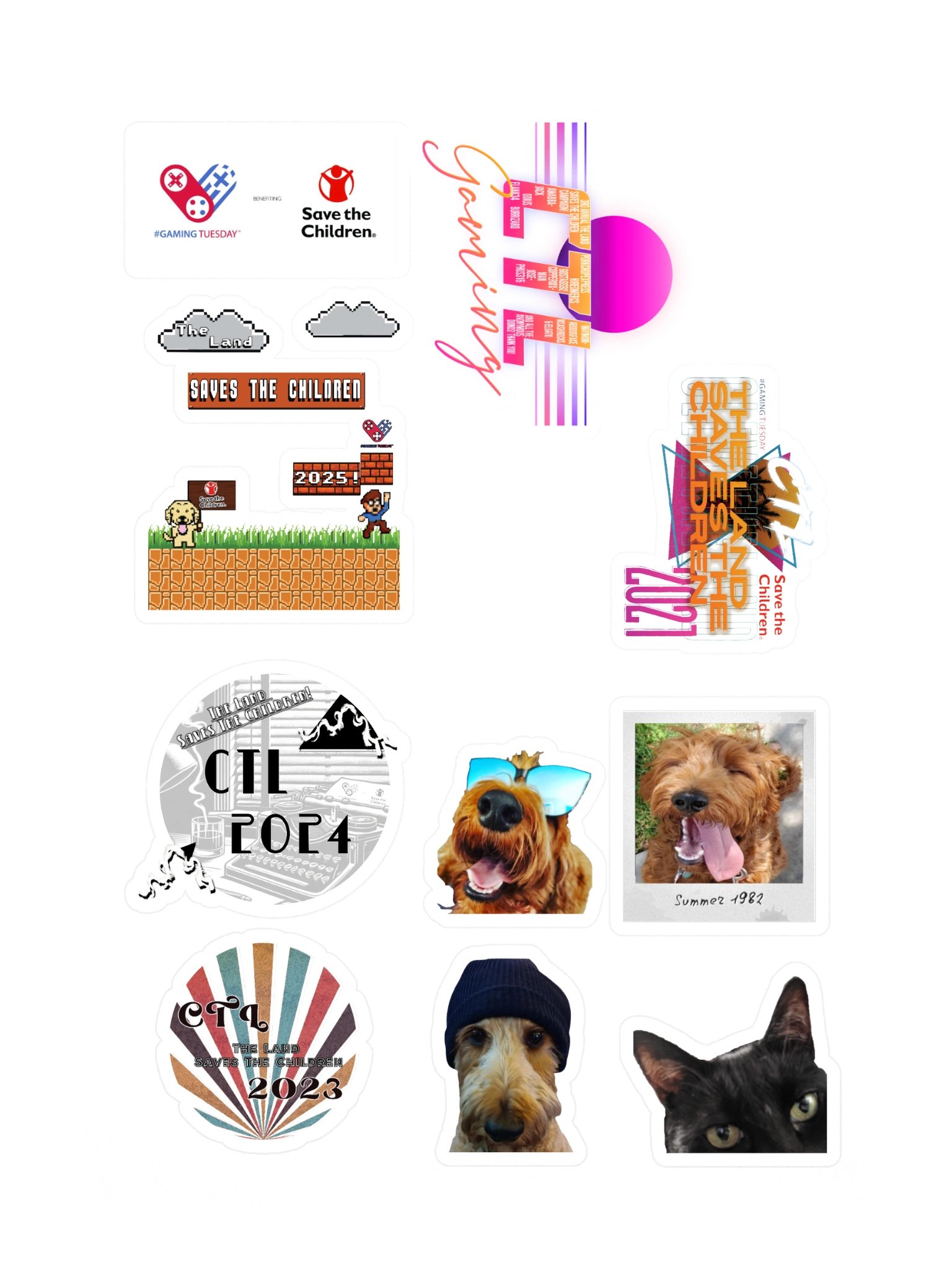 LSTC2025 Sticker Sheet product image (3)
