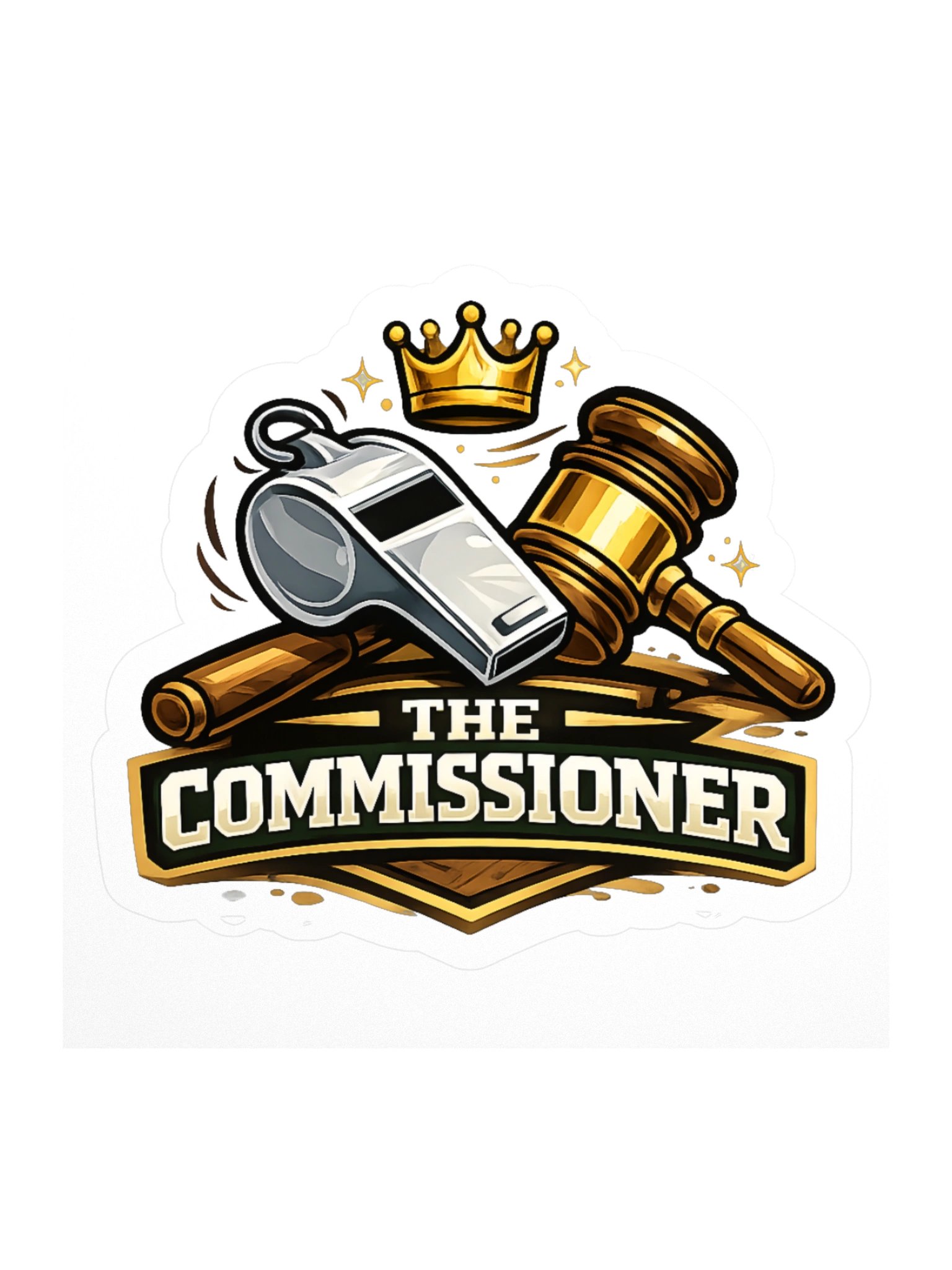 The Commissioner Sticker product image (1)
