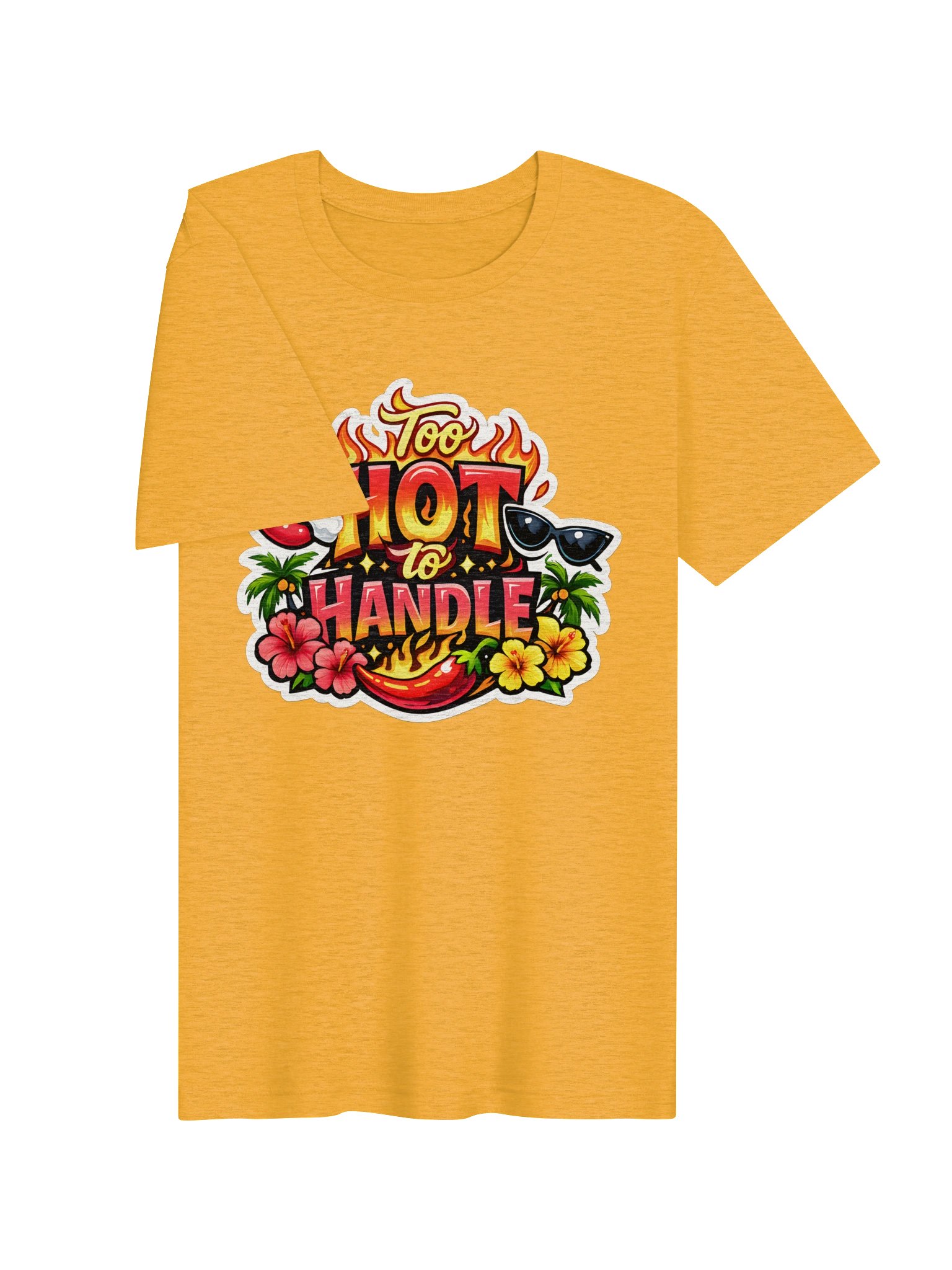 Too Hot to Handle Tropical Fire Tee product image (10)