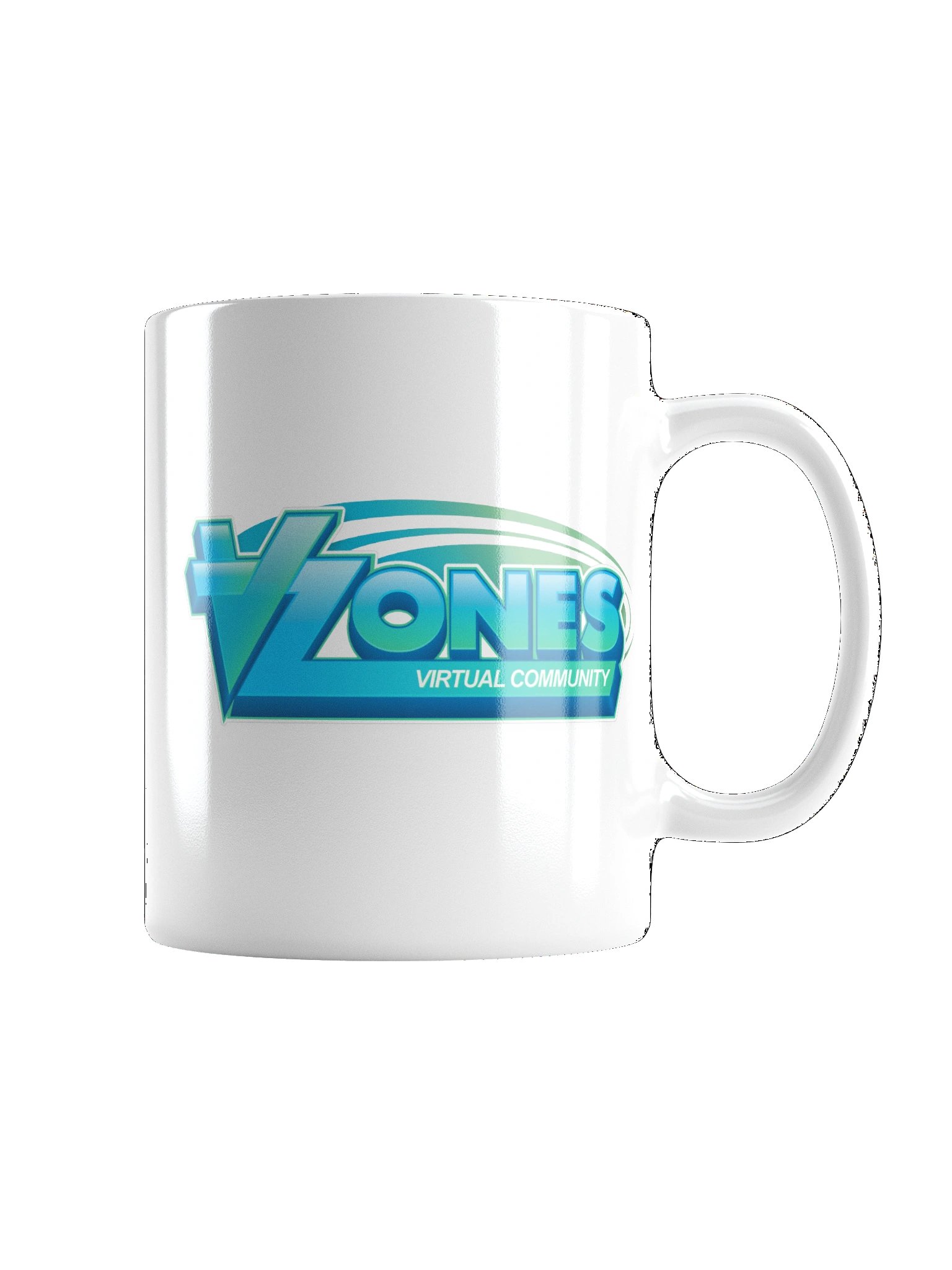 VZones Classic Logo Mug White product image (1)