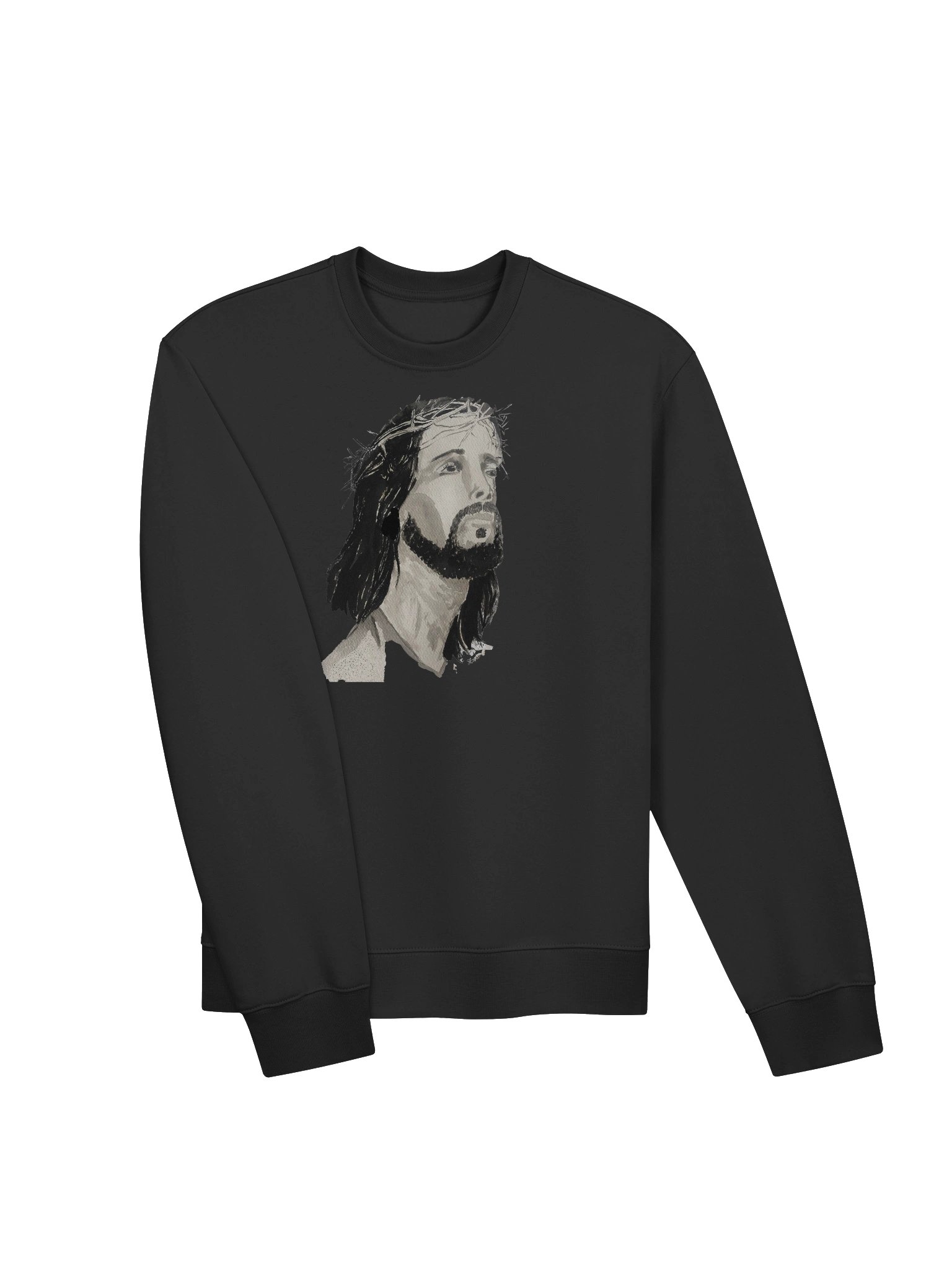 Christ Head Sweatshirt for Winter product image (3)