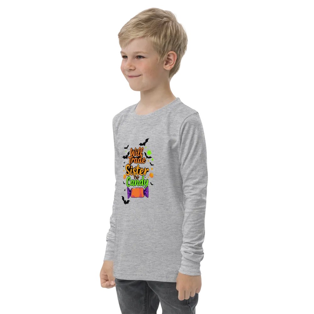 Will Trade Sister For Candy Youth L/S Tee product image (3)