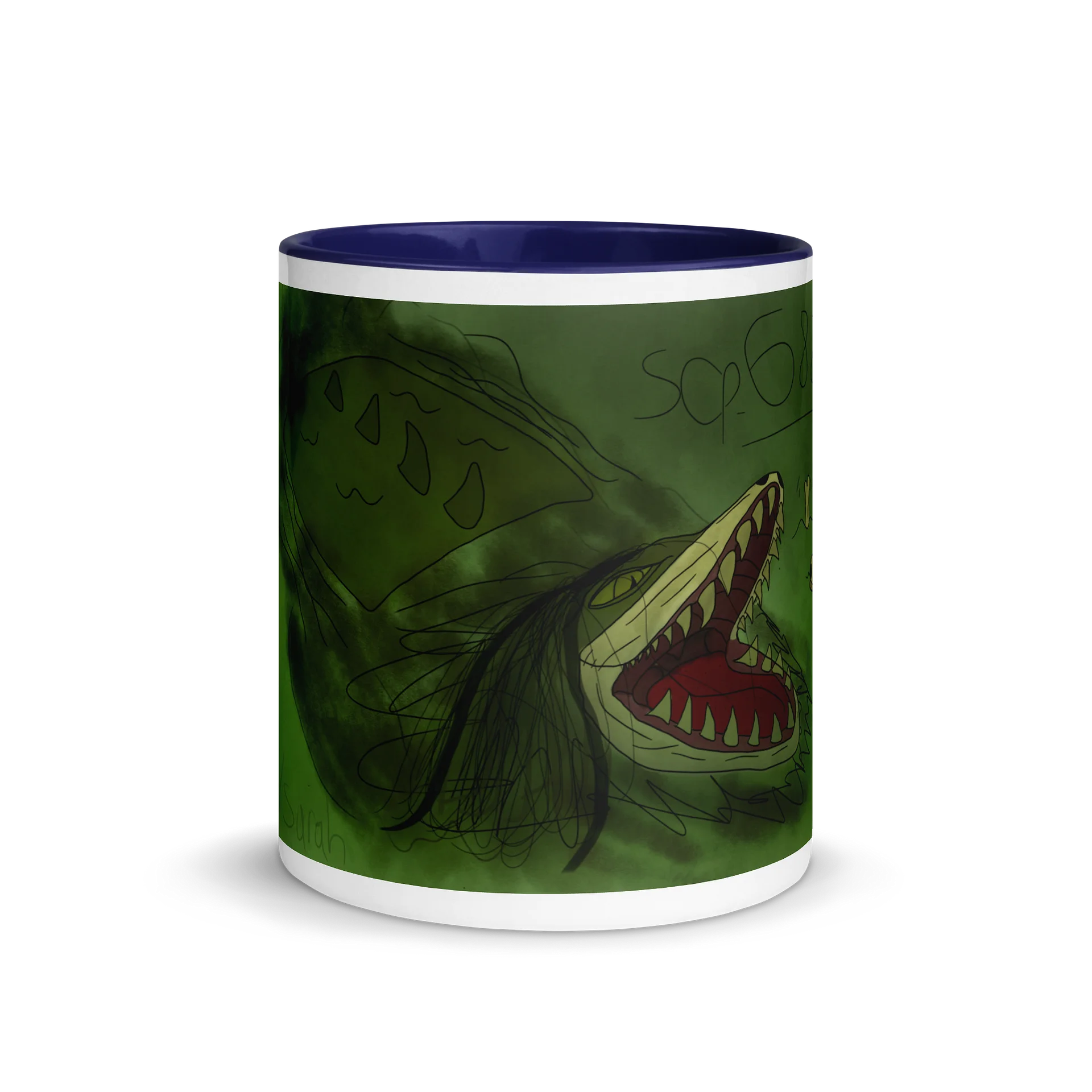 SCP-682 Reptile Creature Ceramic Mug product image (2)