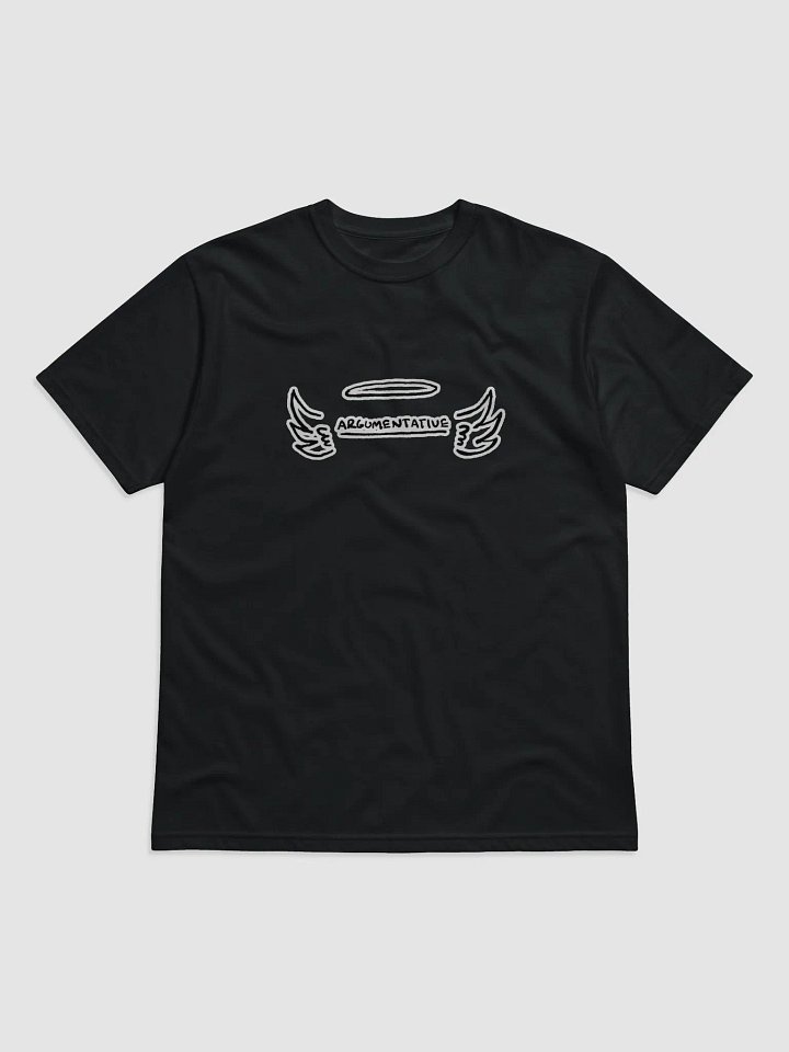 ANGELIC *not* mentally linear (bubble design) unisex eco tee product image (1)