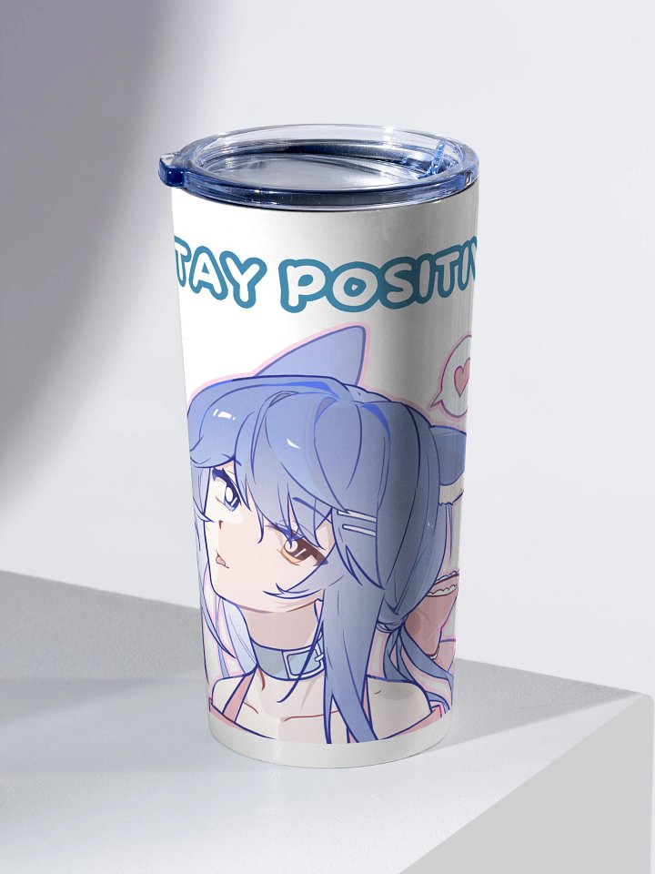 20oz Stainless Steel Stay Positive Tumblr product image (2)